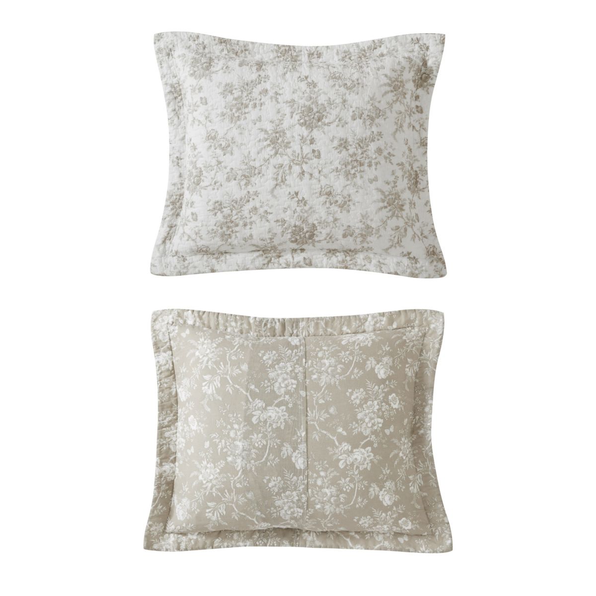 Walled Garden 100% Cotton Quilt-Sham Set