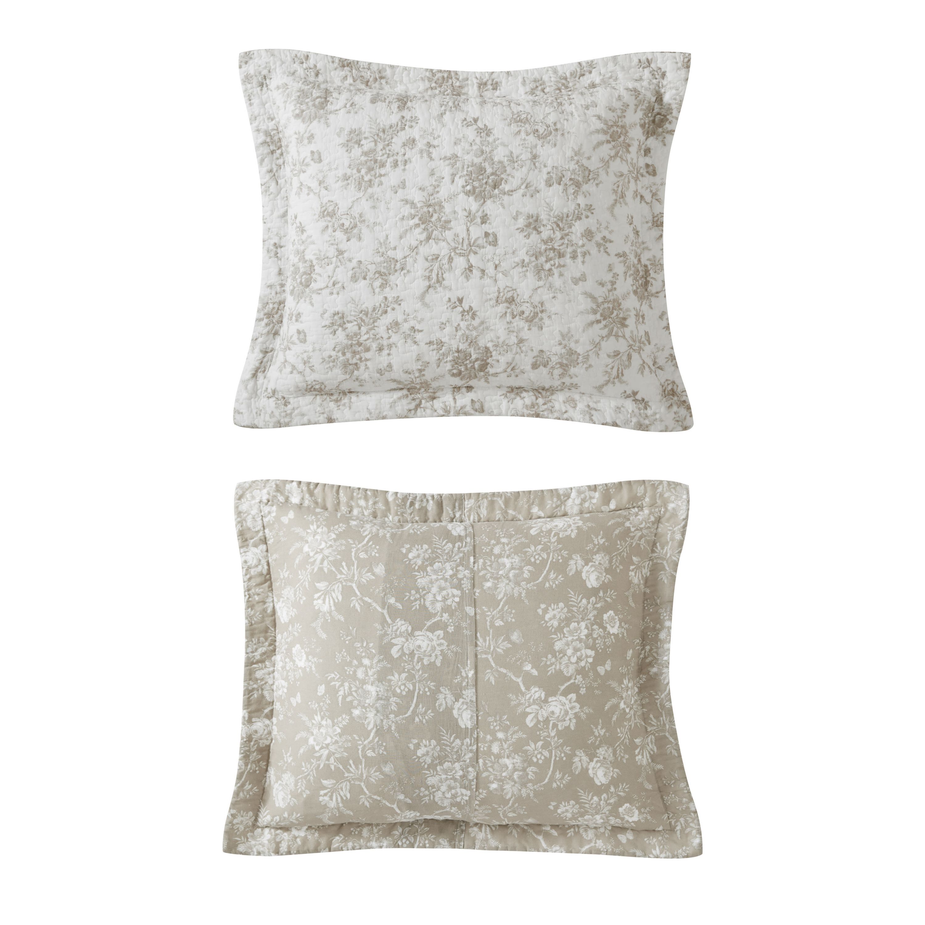 Walled Garden 100% Cotton Quilt-Sham Set