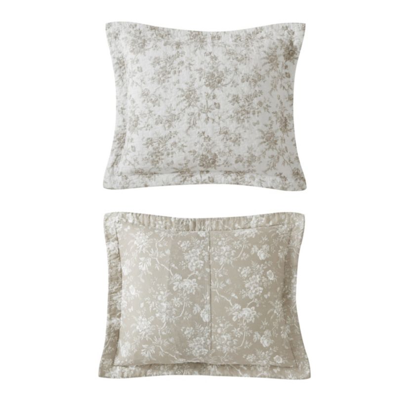 Walled Garden 100% Cotton Quilt-Sham Set