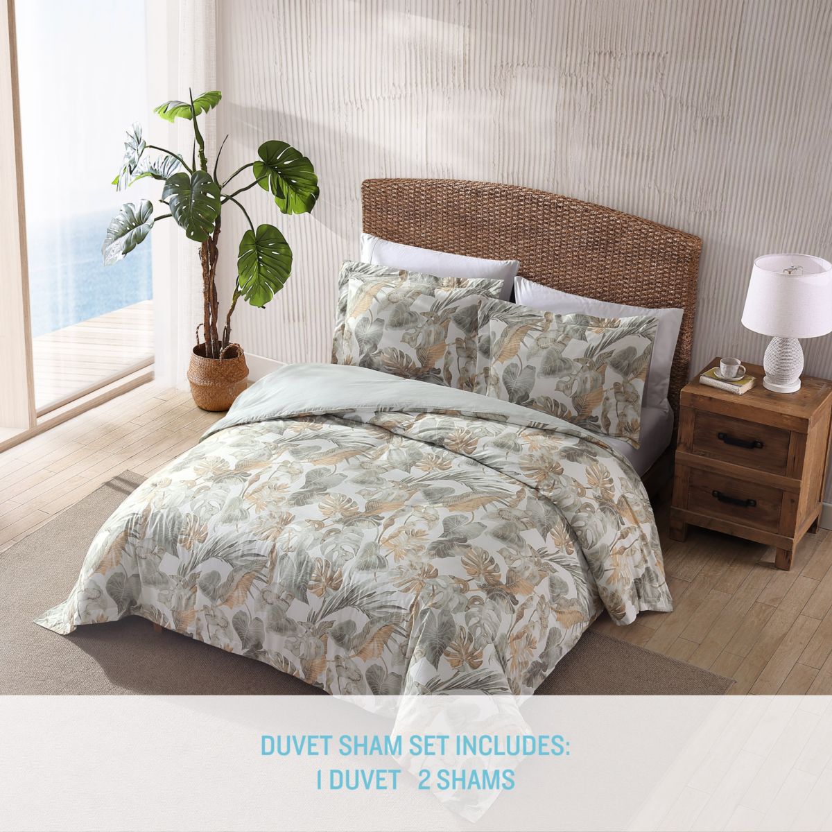 Raw Coast 100% Cotton Duvet Cover Set