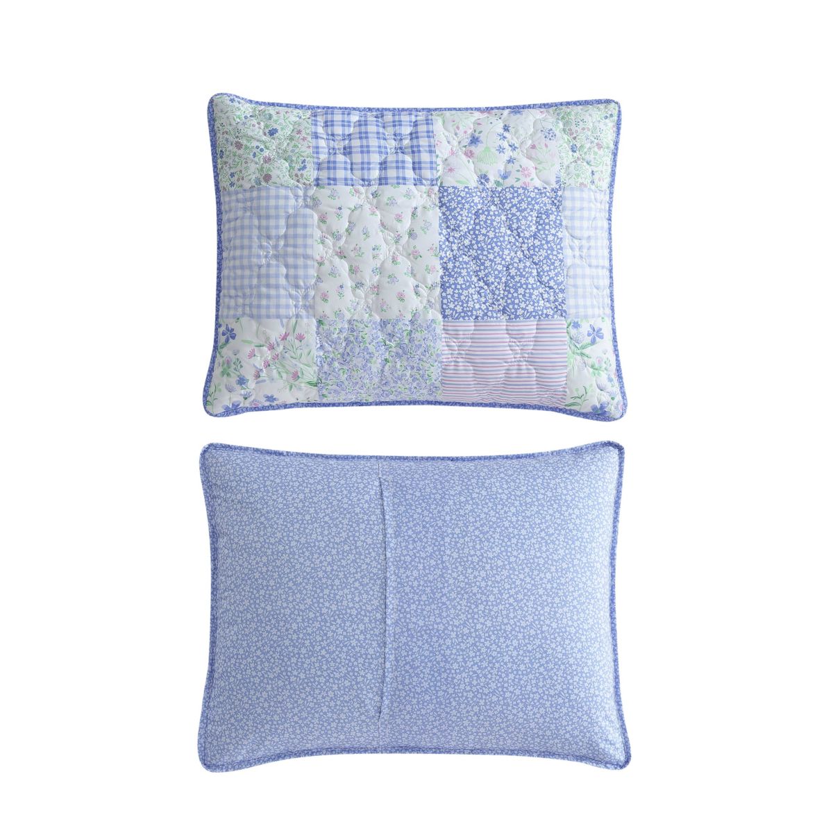 Parker Patchwork Microfiber Quilt-Sham Set