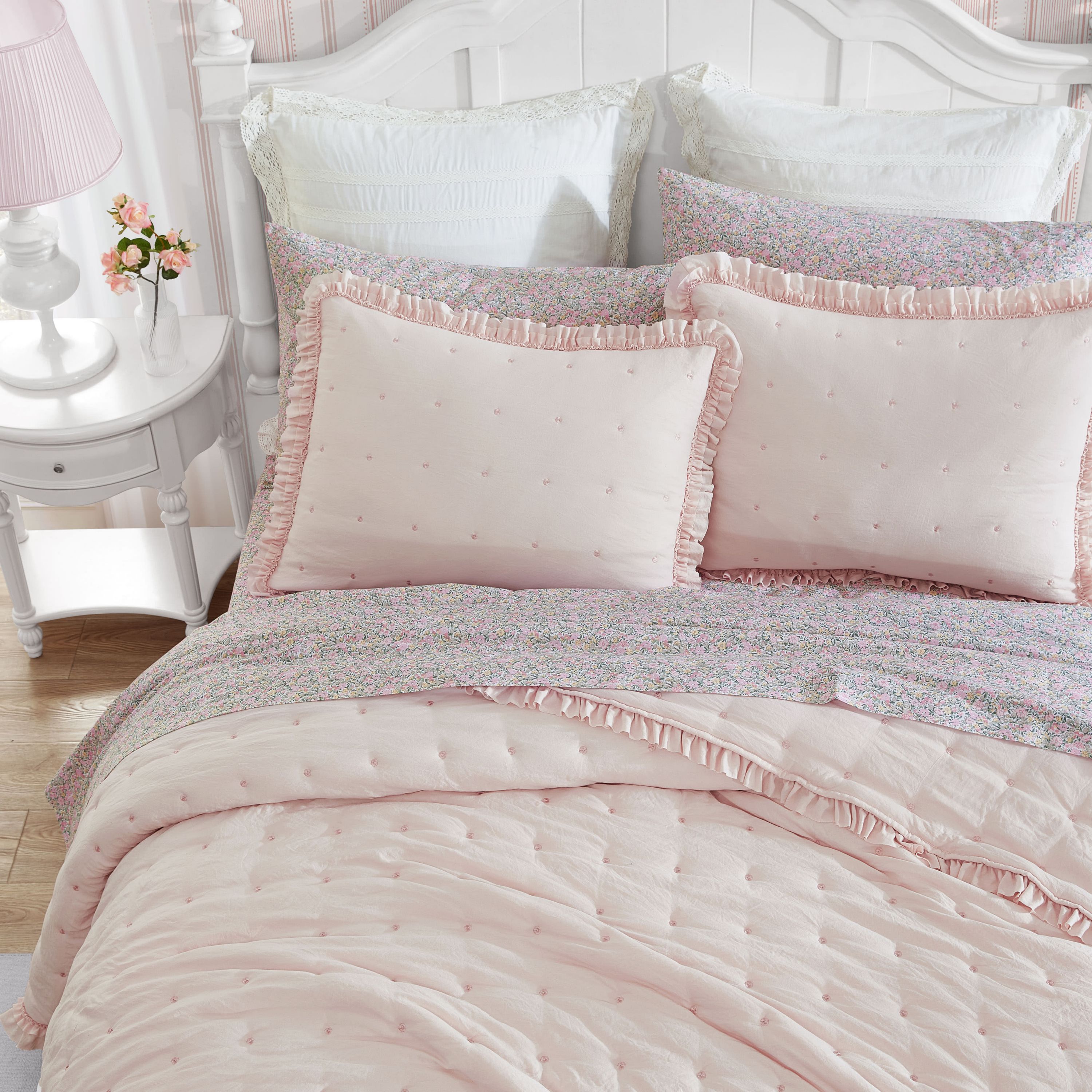 Hailee Microfiber Quilt-Sham Set