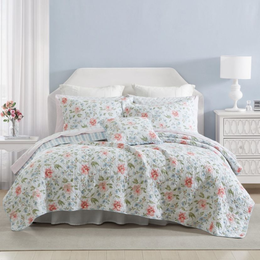 Emilie 100% Cotton Quilt-Sham Set Bonus