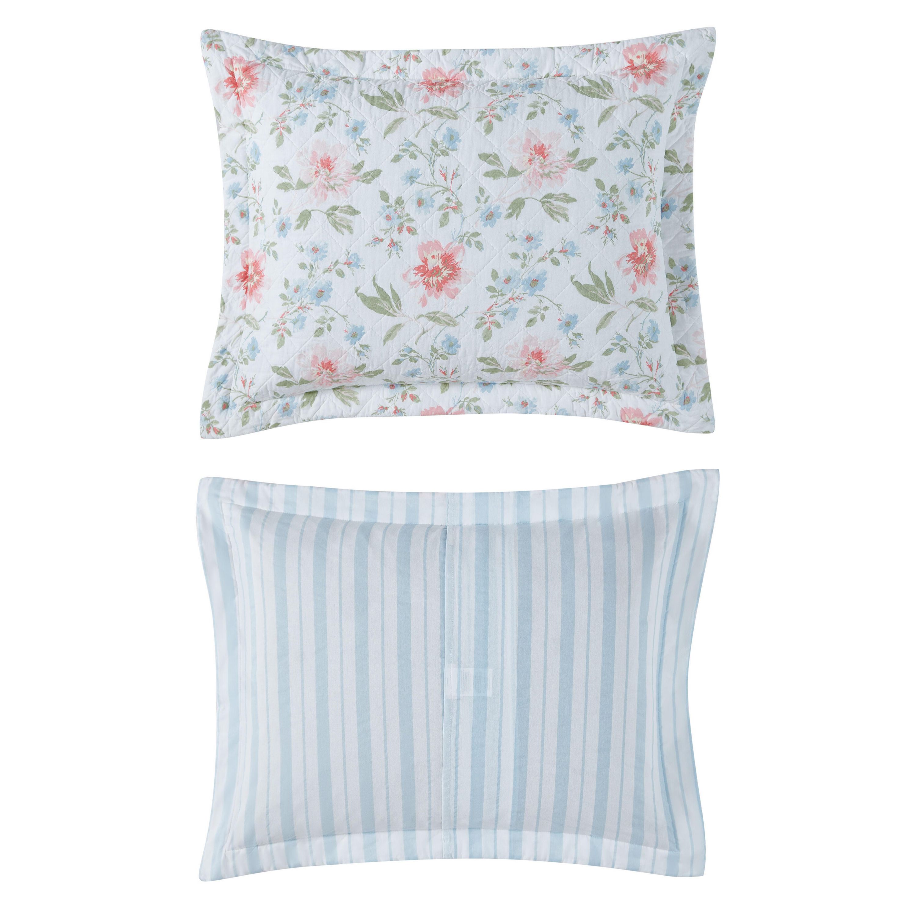 Emilie 100% Cotton Quilt-Sham Set Bonus