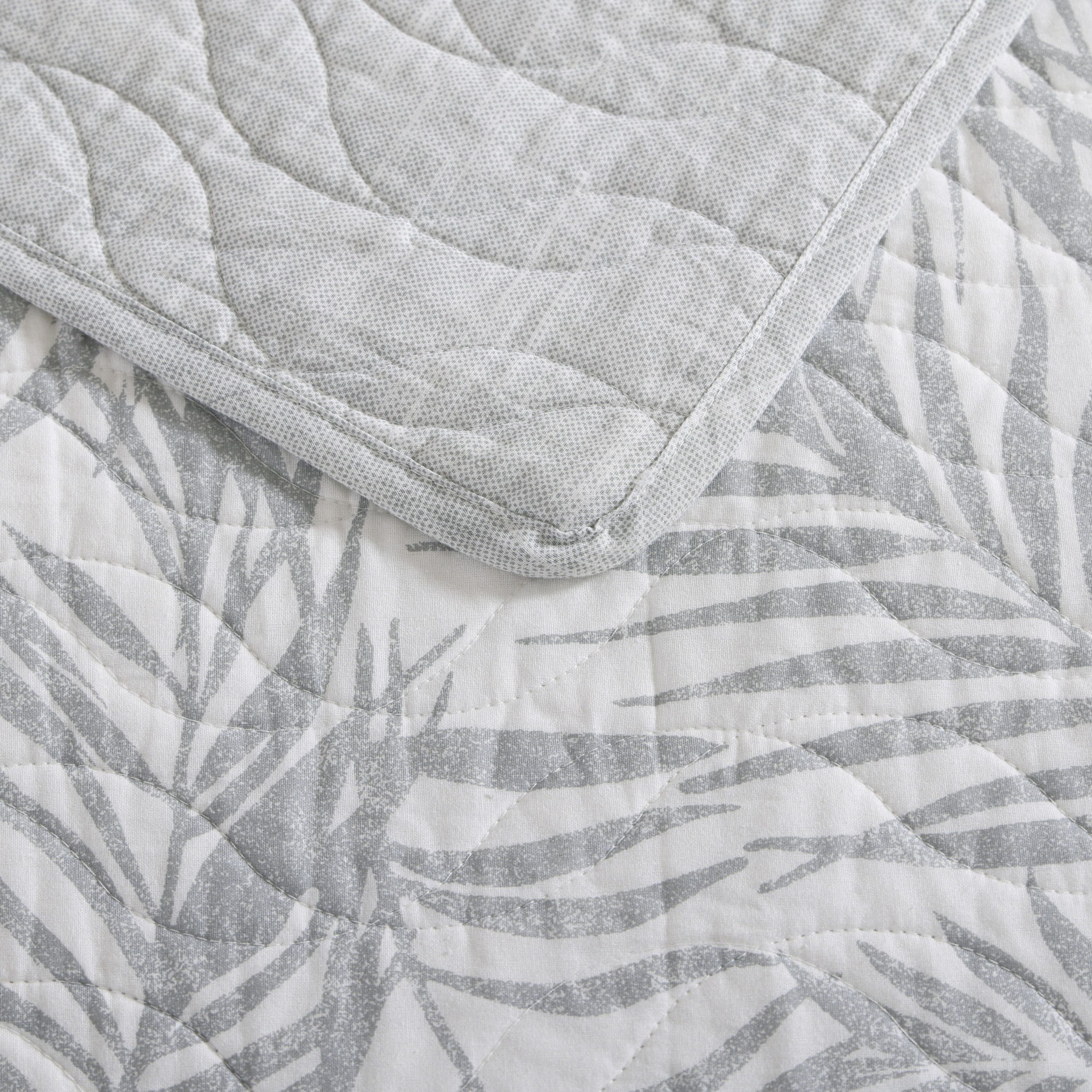 Palmday 100% Cotton Quilt-Sham Set