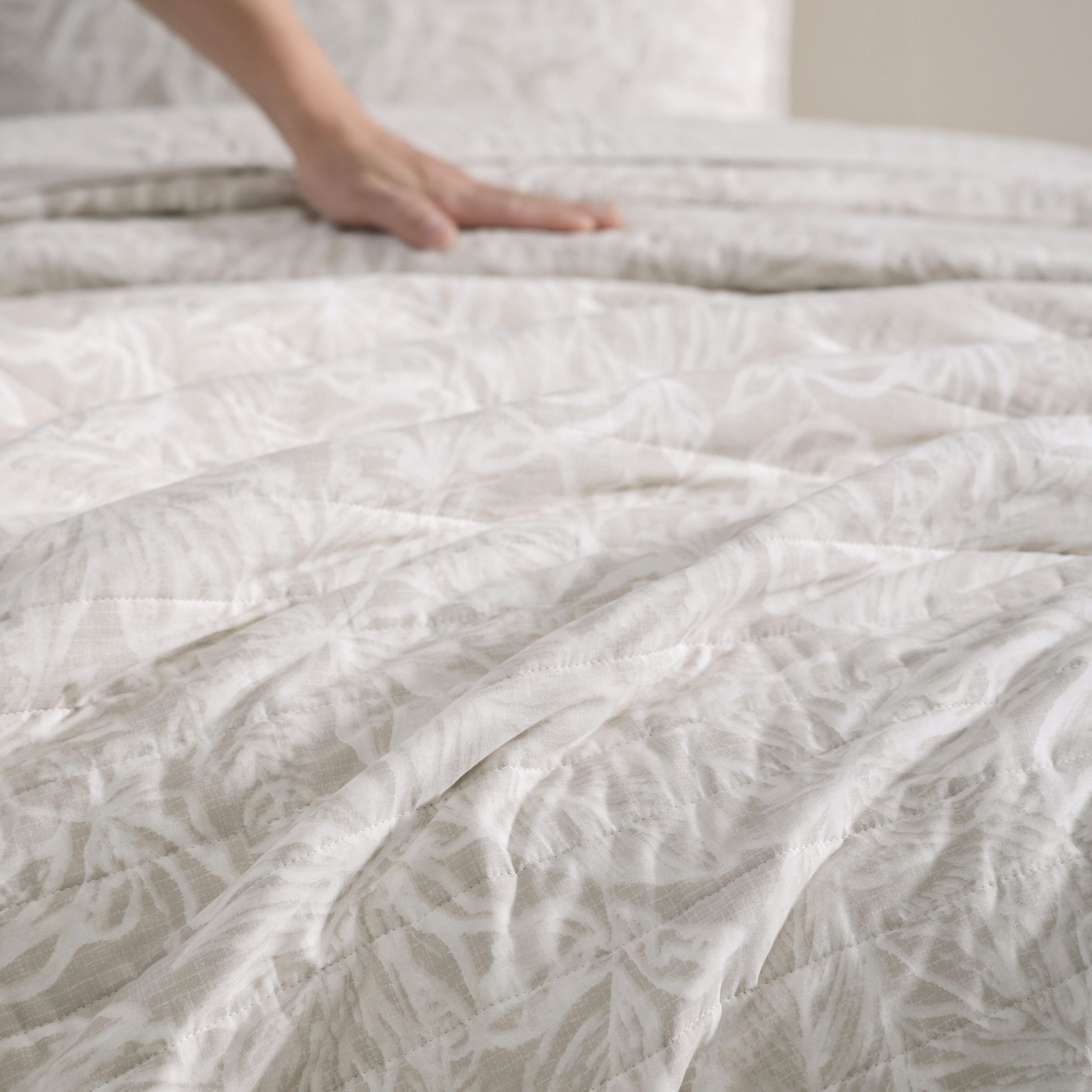 Ocean Deep 100% Cotton Quilt-Sham Set