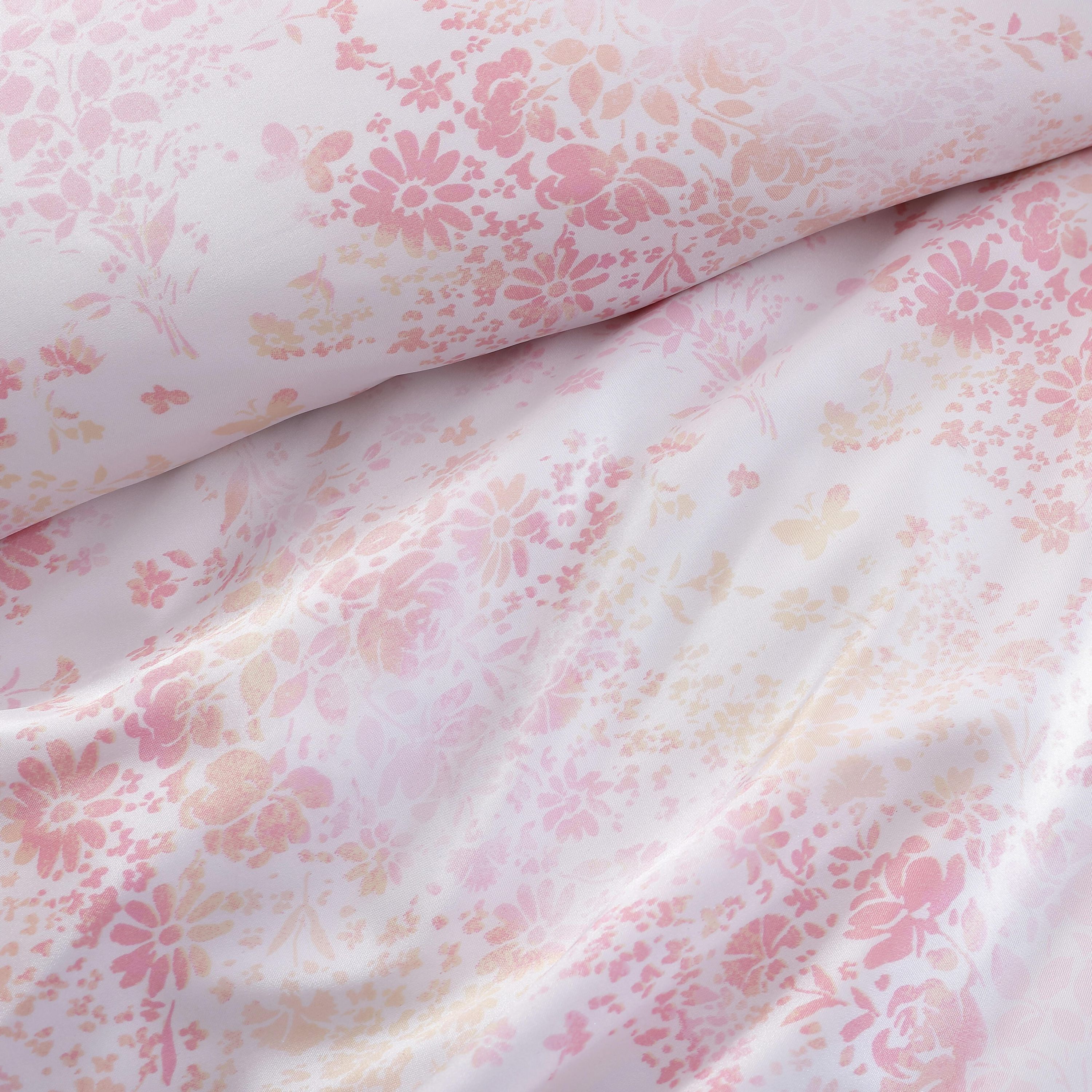 Butterfly Garden Microfiber Duvet Cover Set