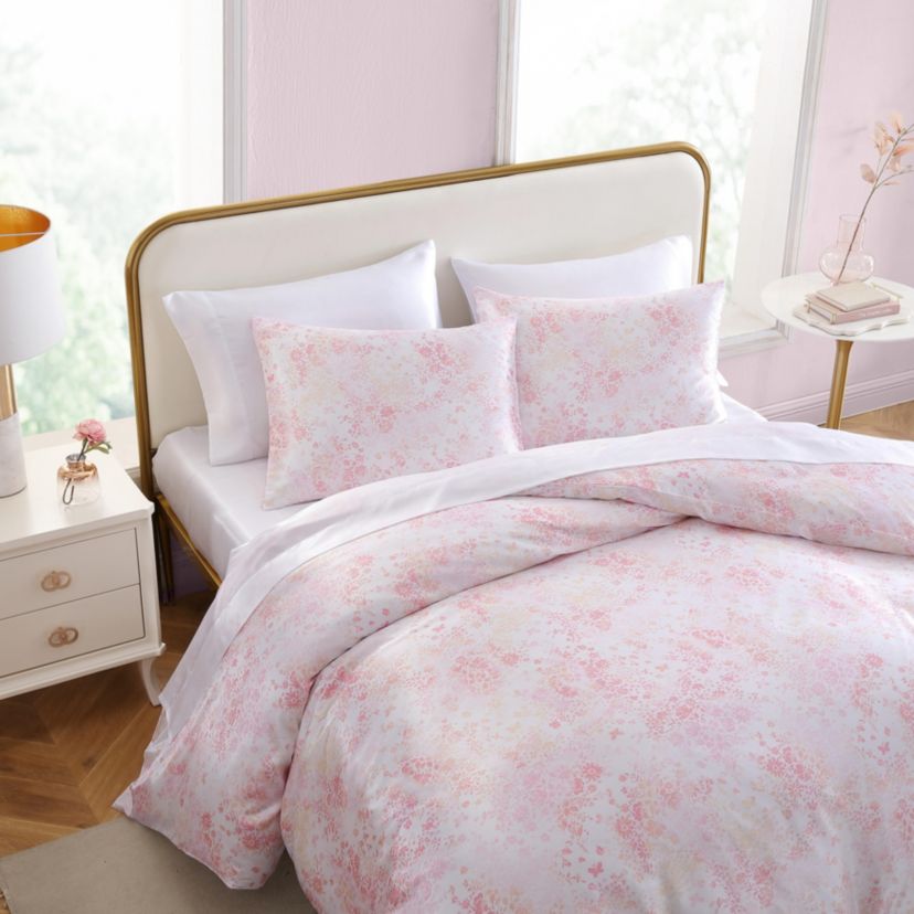Butterfly Garden Microfiber Duvet Cover Set