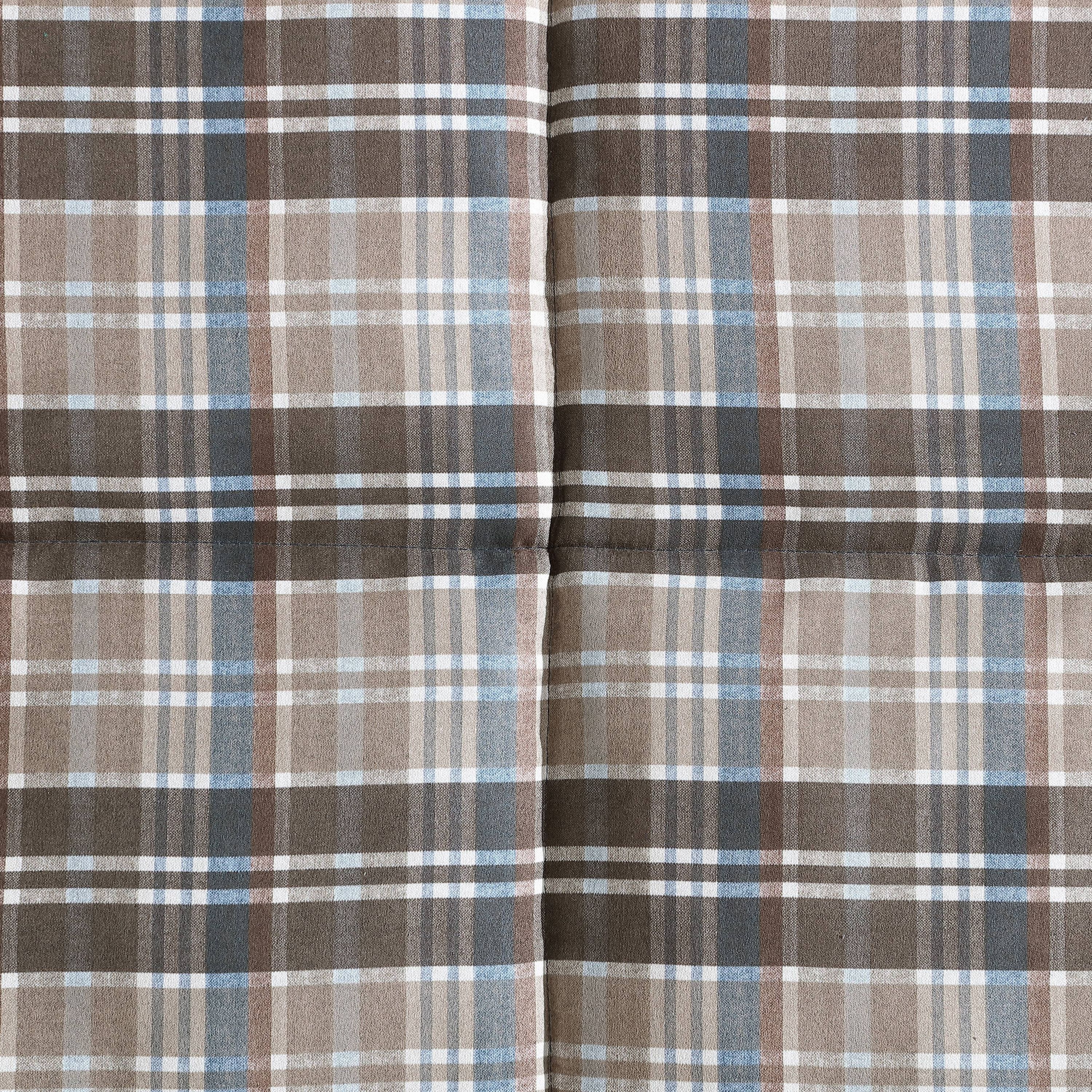 Rugged Plaid Microfiber Duvet Cover Set