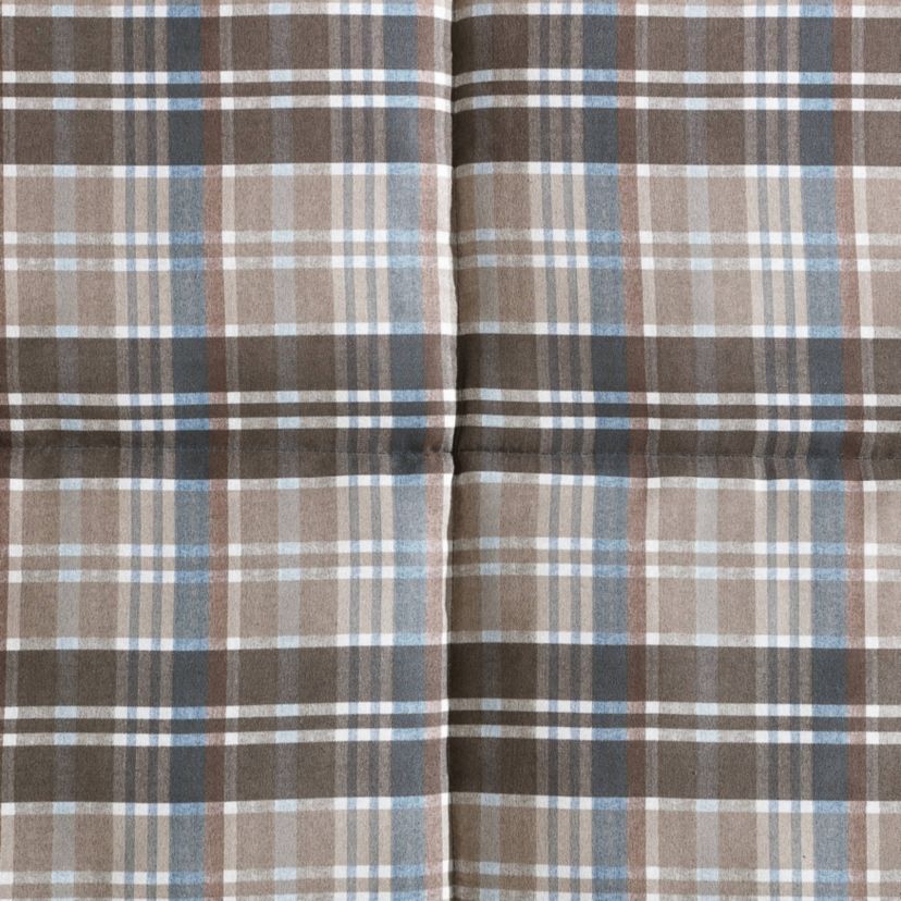 Rugged Plaid Microfiber Duvet Cover Set