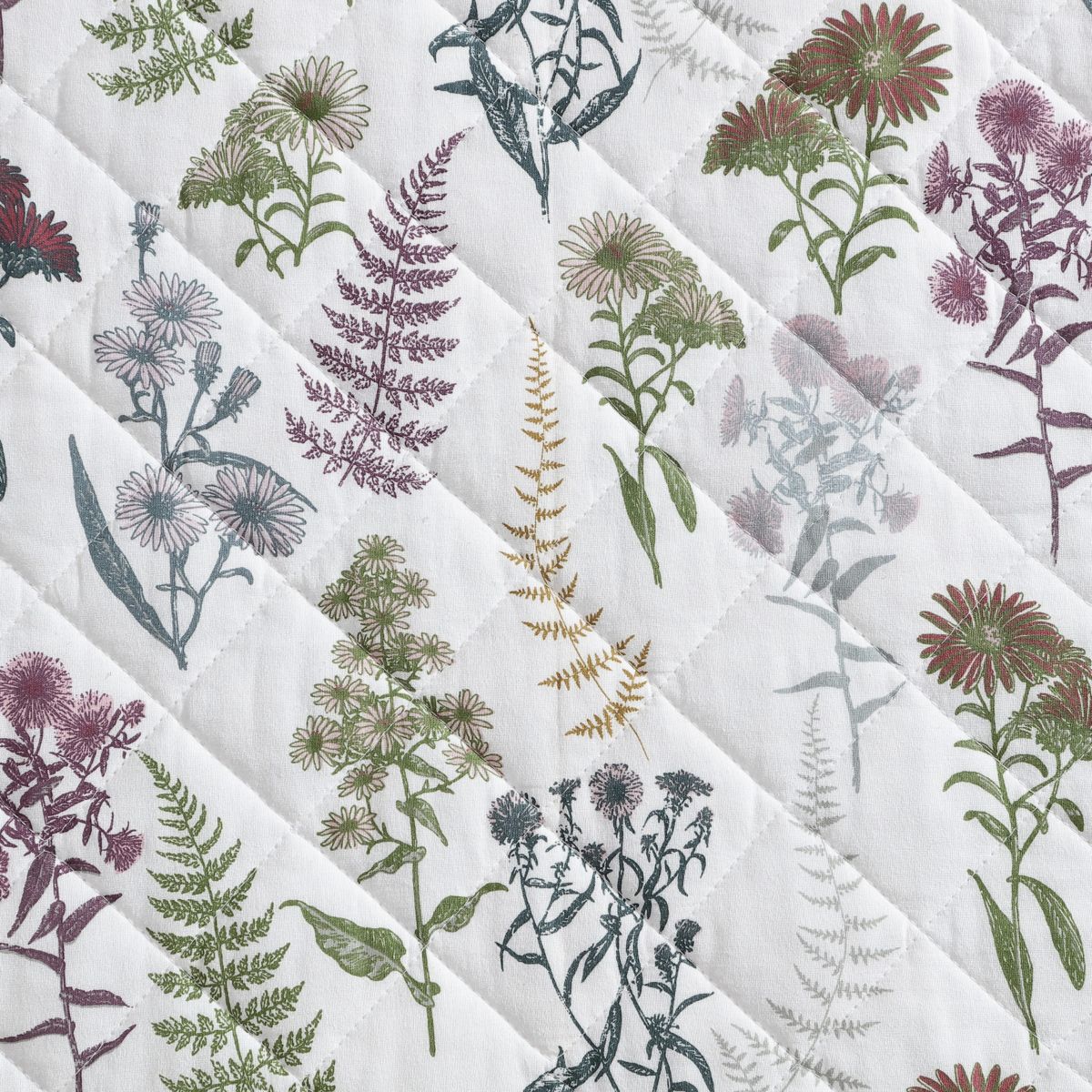 Flower Field 100% Cotton Quilt-Sham Set