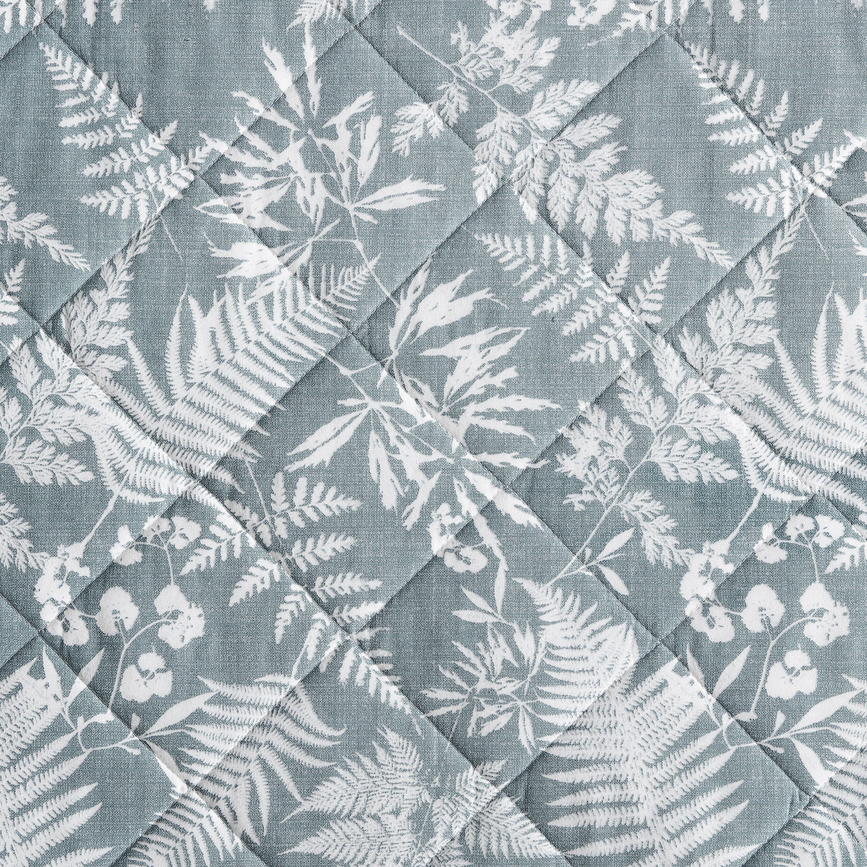 Fern Garden 100% Cotton Quilt-Sham Set