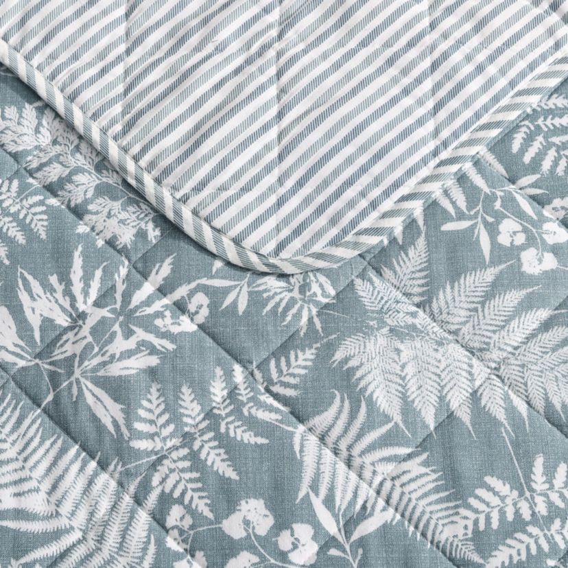 Fern Garden 100% Cotton Quilt-Sham Set