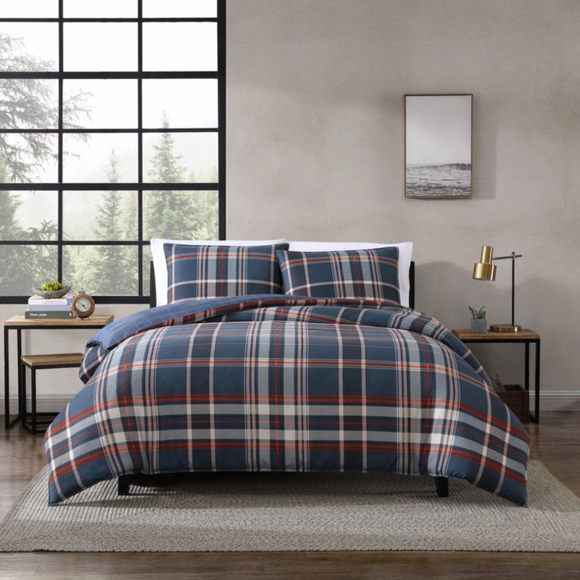 Shasta Lake Microfiber Duvet Cover Set