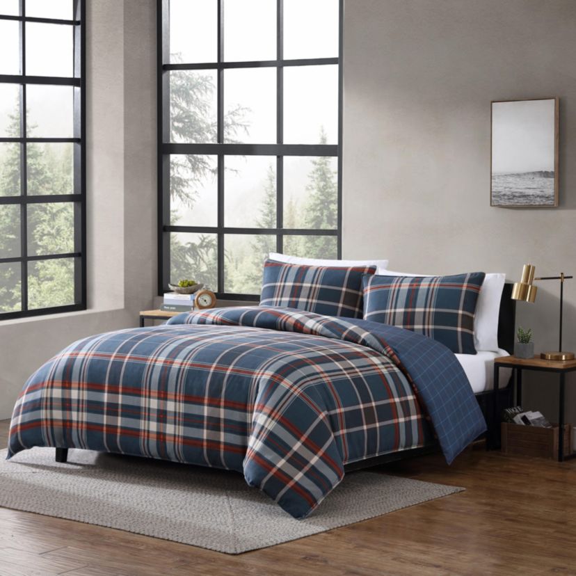 Shasta Lake Microfiber Duvet Cover Set