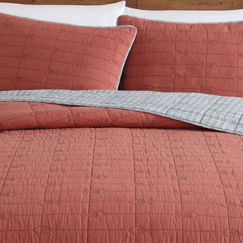 Troutdale 100% Cotton Quilt-Sham Set
