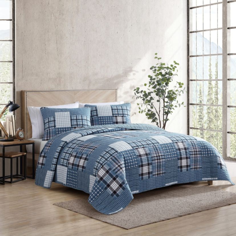 Hawthorne 100% Cotton Quilt-Sham Set