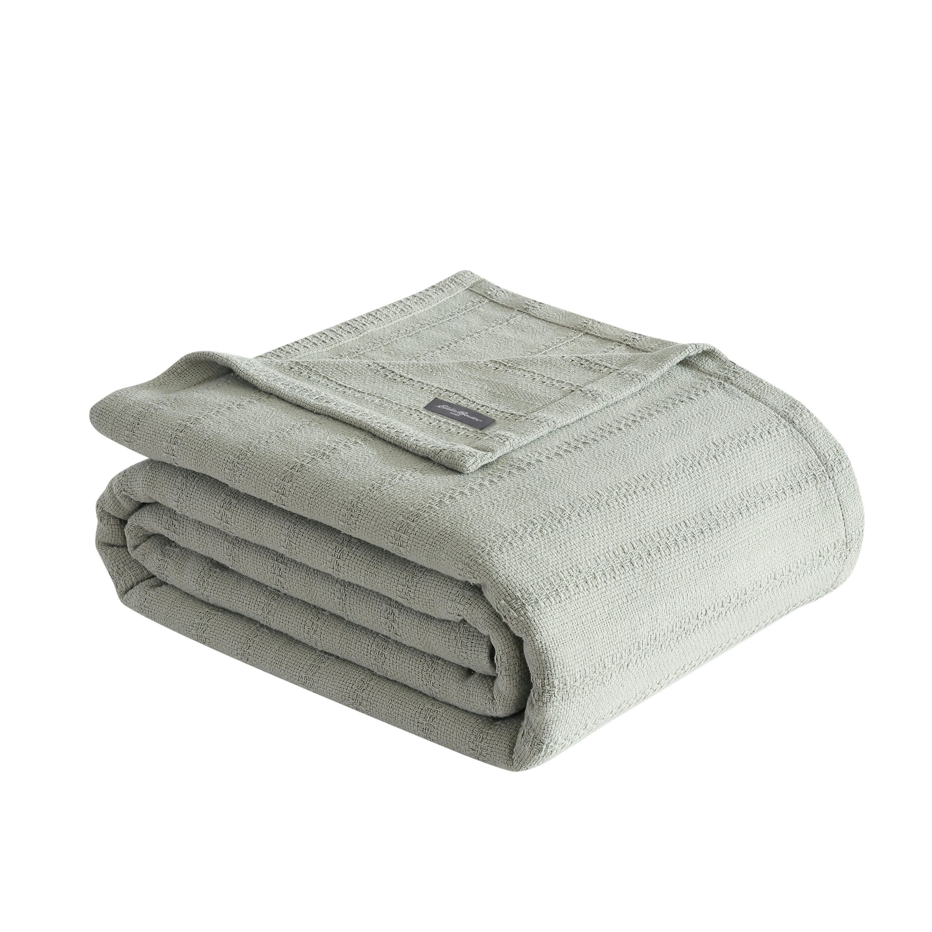 Variegated Weave Stripe 100% Cotton Blanket