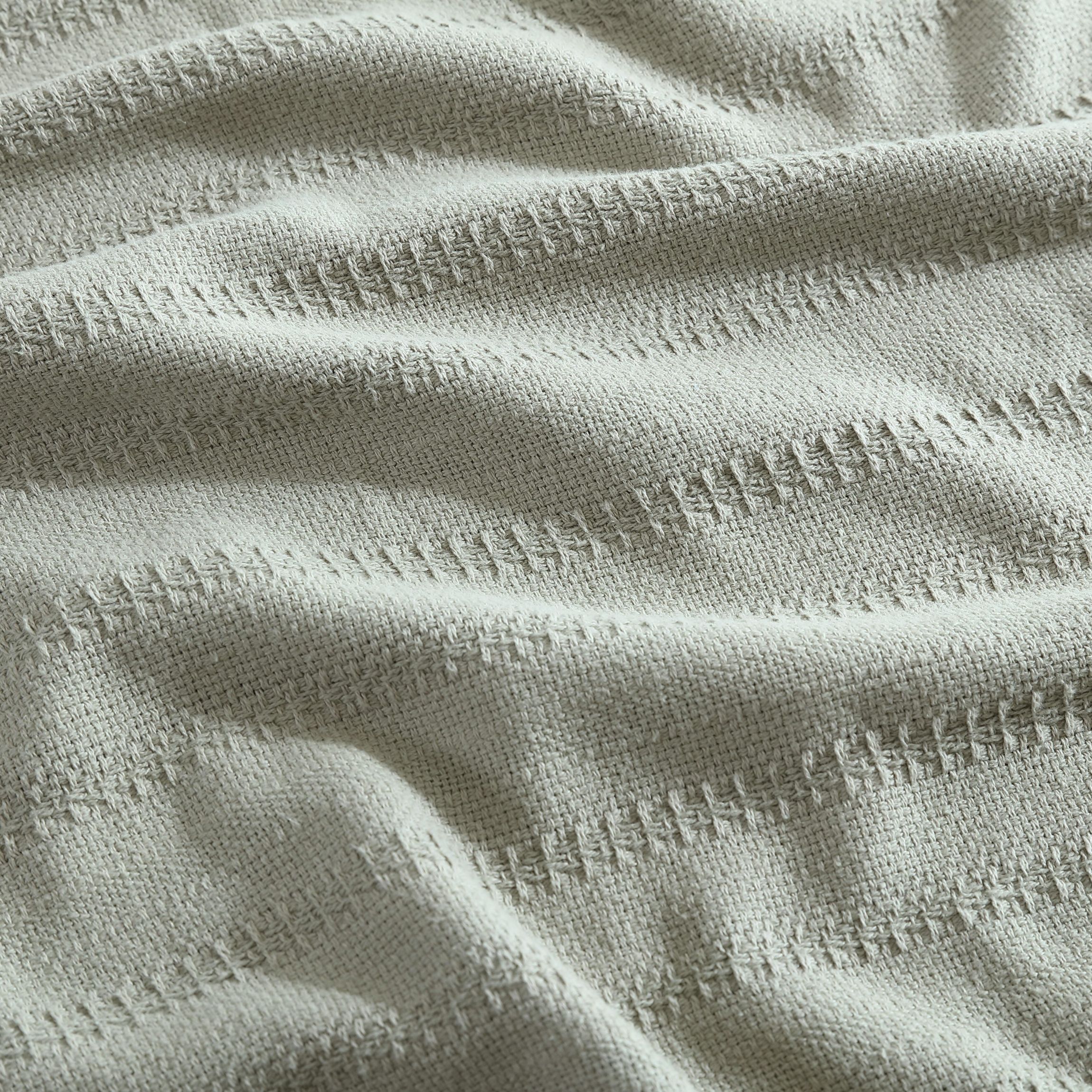 Variegated Weave Stripe 100% Cotton Blanket