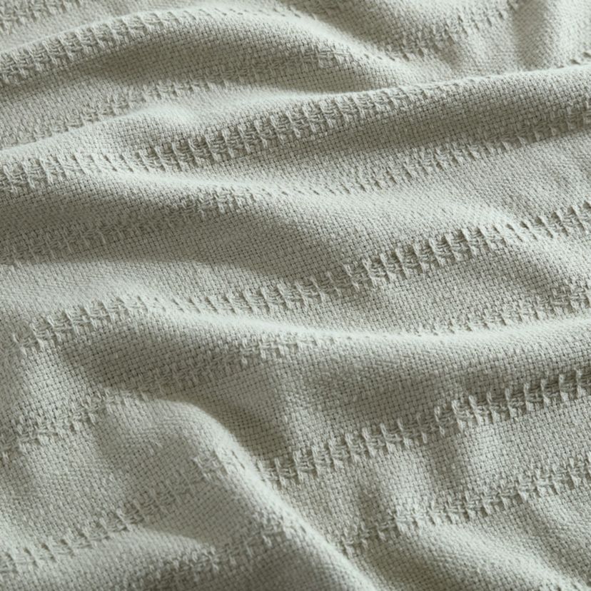 Variegated Weave Stripe 100% Cotton Blanket