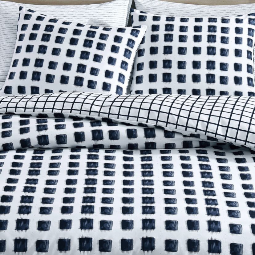 Urban Shibori Microfiber Duvet Cover Set