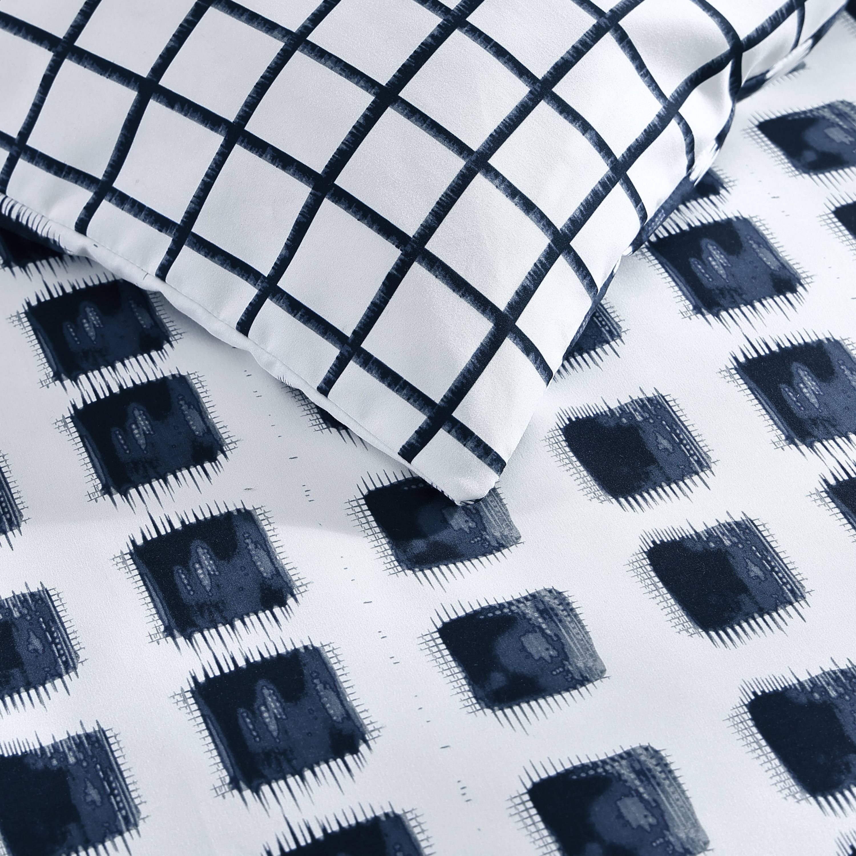 Urban Shibori Microfiber Duvet Cover Set