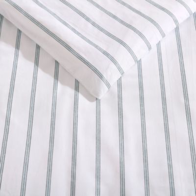 Trenton Stripe Cotton Duvet Cover Set