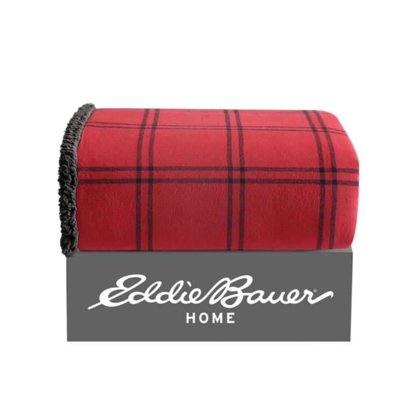 Kettle Falls Plaid Cotton Throw Blanket