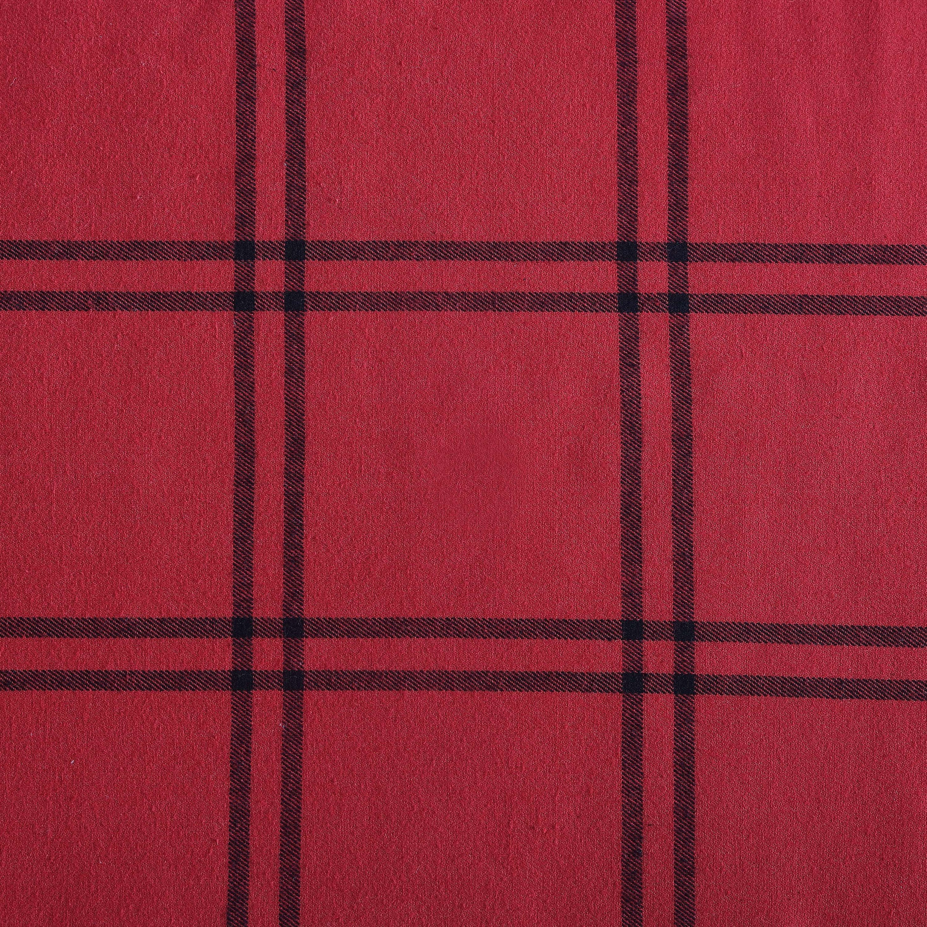 Kettle Falls Plaid Cotton Throw Blanket