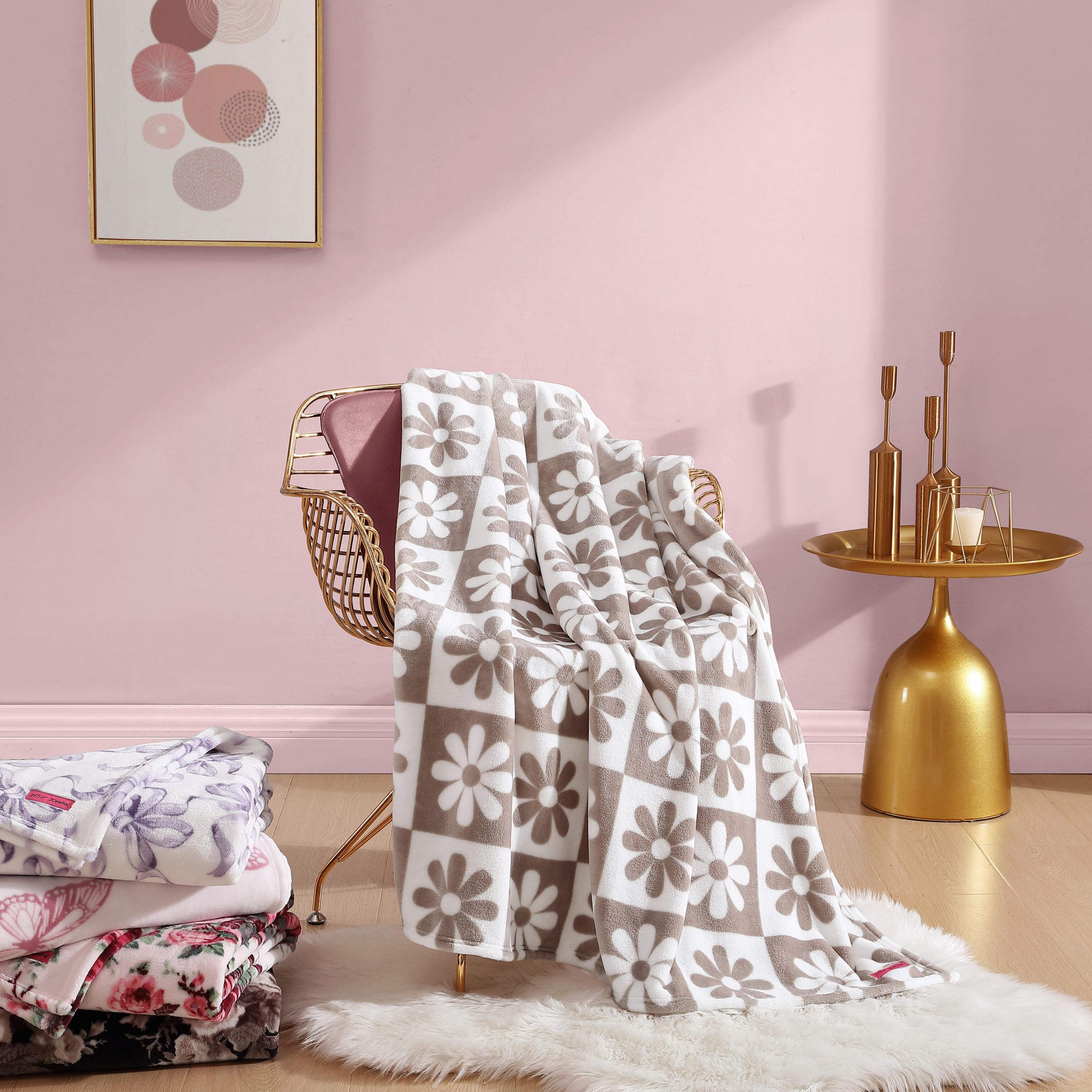 Malachite Butterfly Microfiber Blanket
