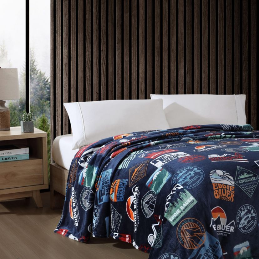 EB Stamps Microfiber Blanket