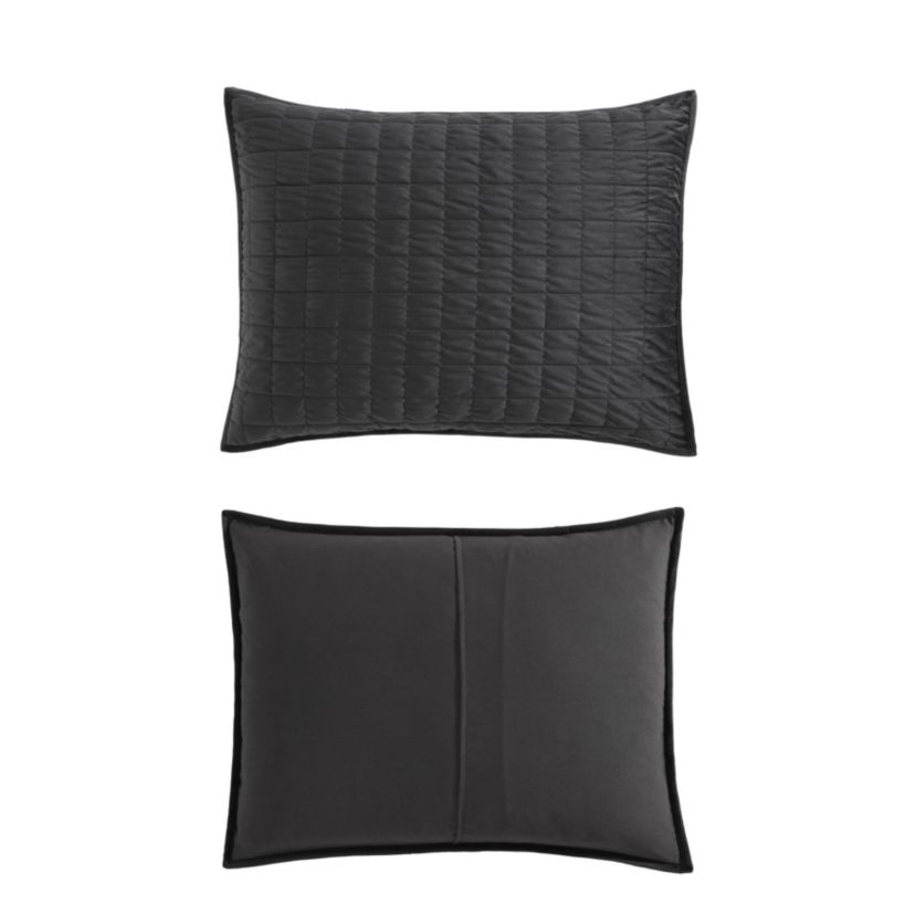 Diamond Velvet Microfiber Quilt-Sham Set