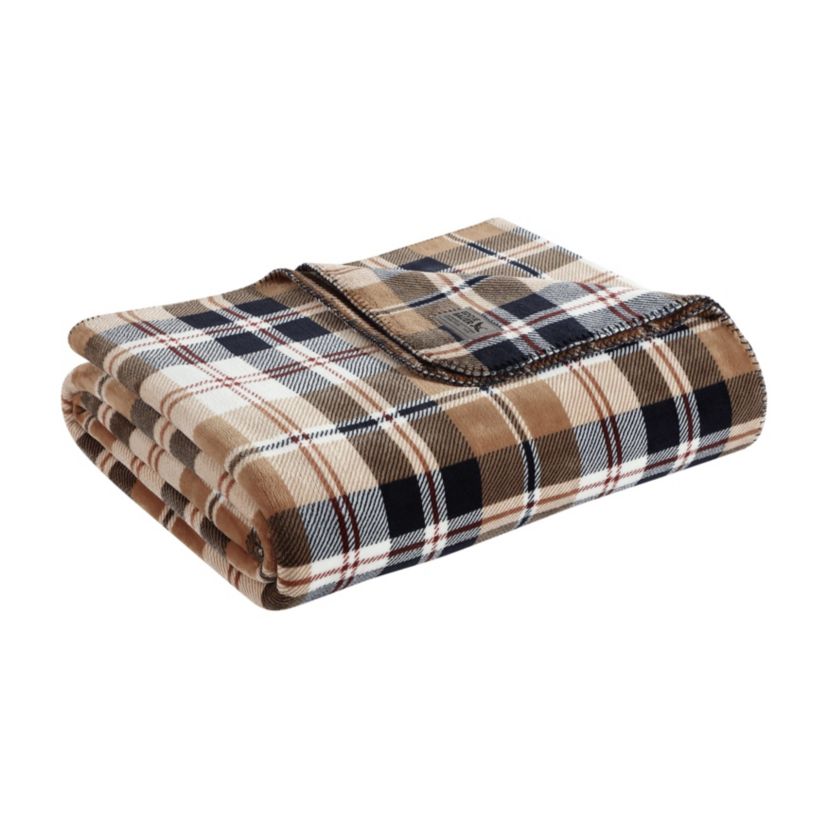 Trailhead Plaid Reversible Microfiber Blanket