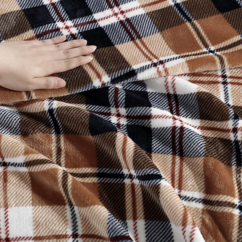 Trailhead Plaid Reversible Microfiber Blanket