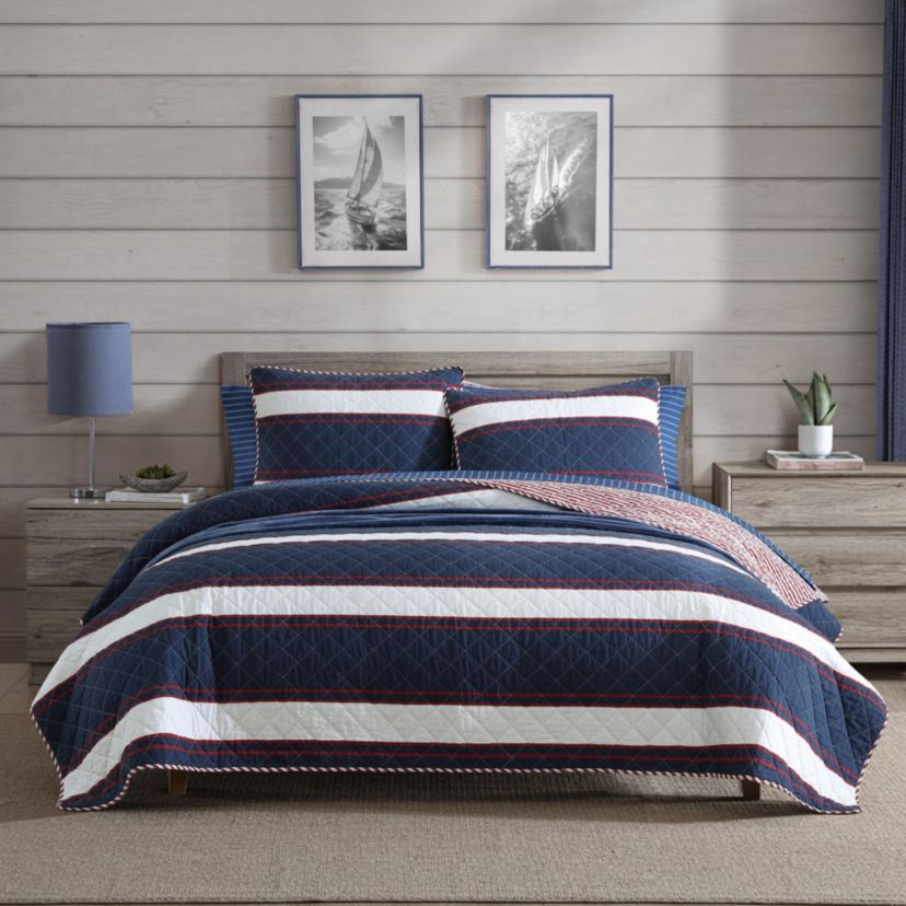 Wesley Cotton Quilt-Sham Set
