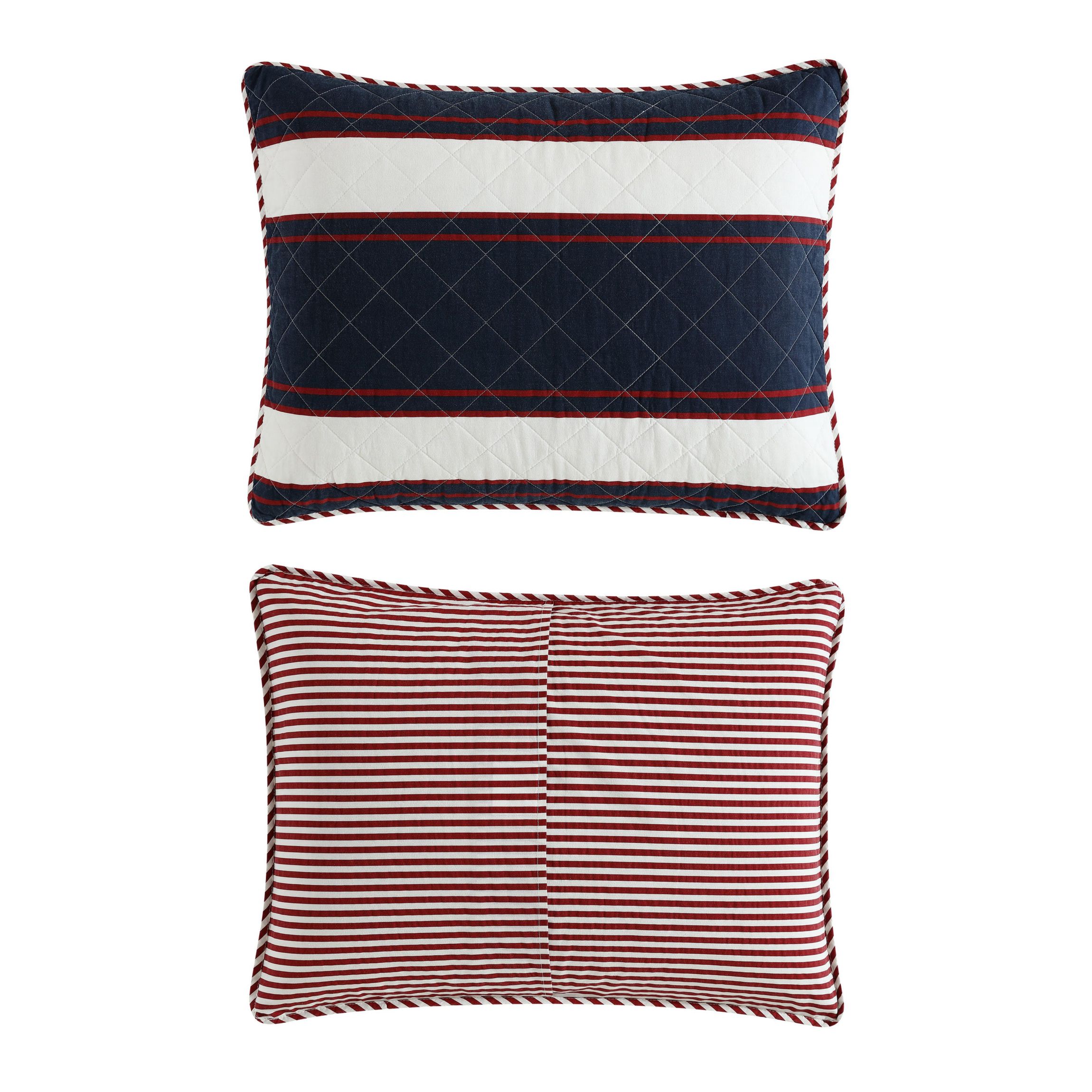 Wesley Cotton Quilt-Sham Set