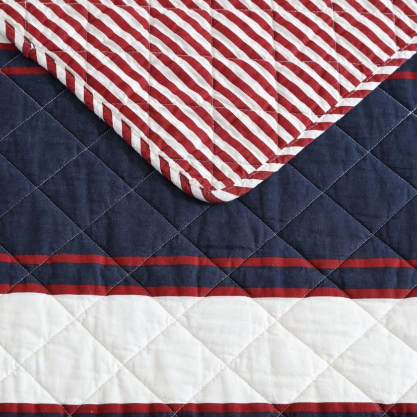 Wesley Cotton Quilt-Sham Set