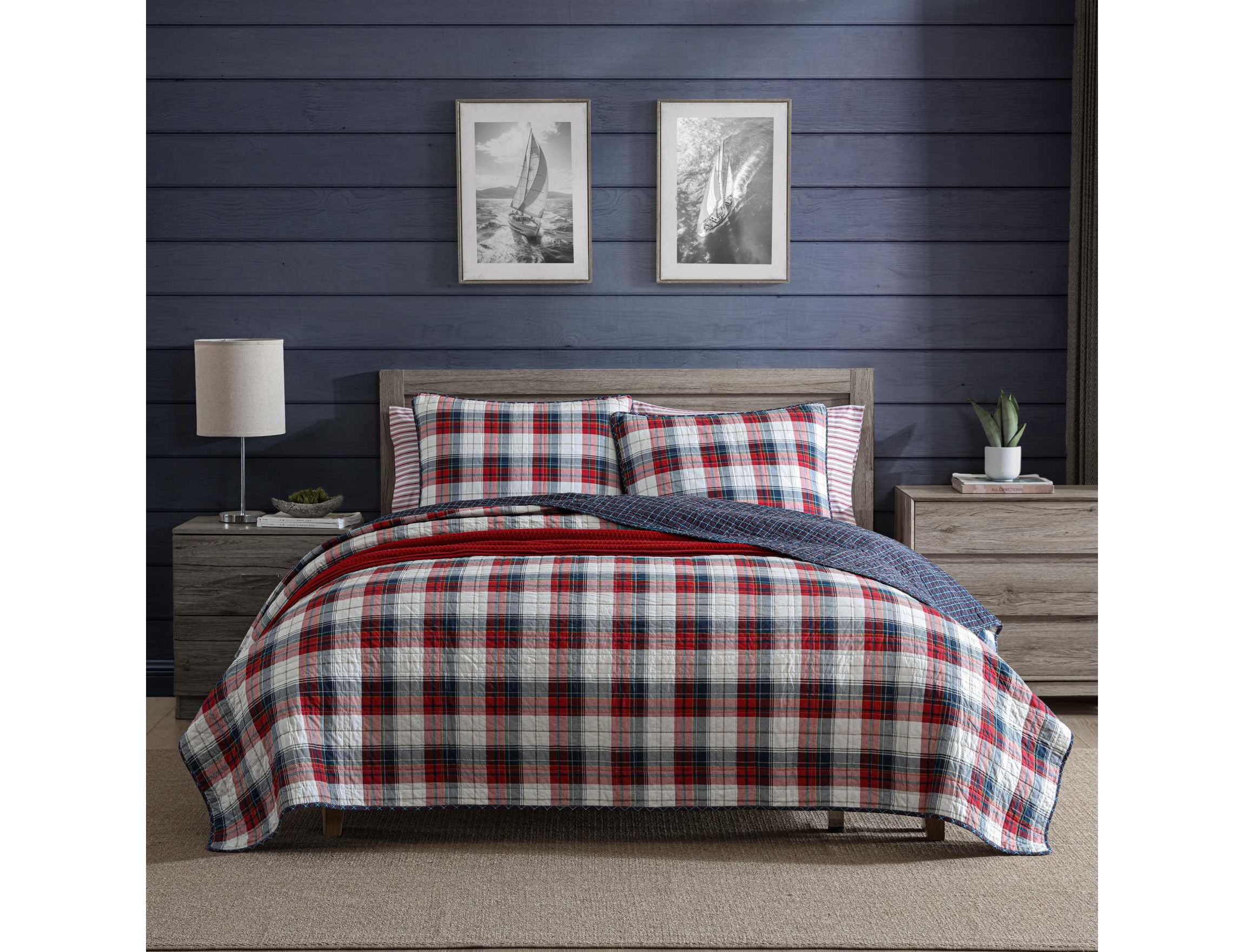 Rosedale Cotton Quilt-Sham Set