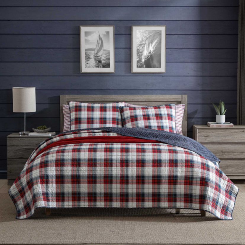 Rosedale Cotton Quilt-Sham Set