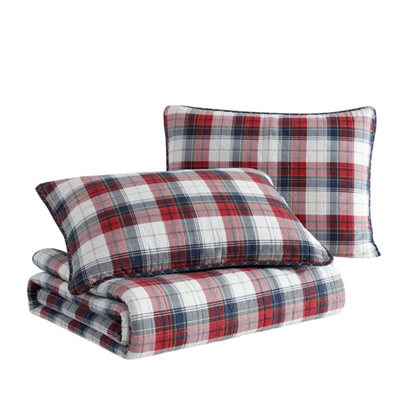 Rosedale Cotton Quilt-Sham Set