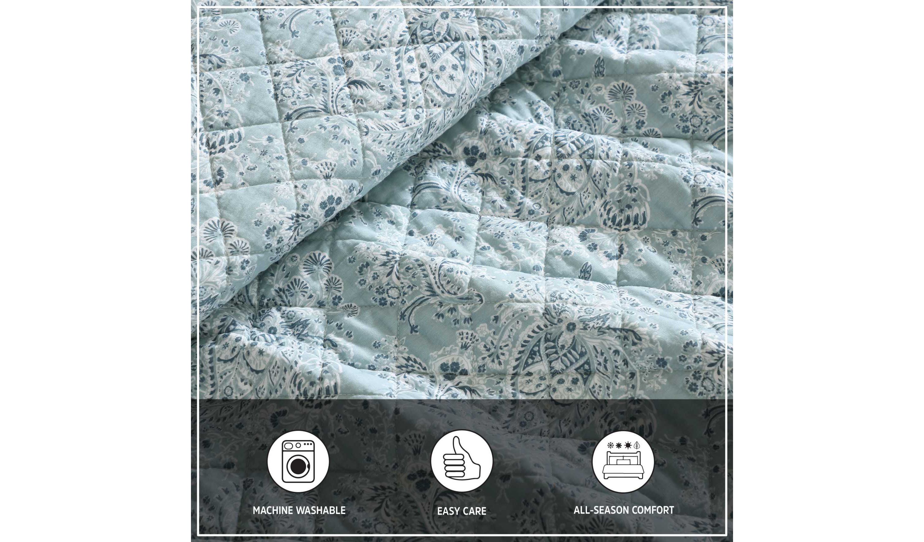 Prairieland Paisley Cotton Quilt Set