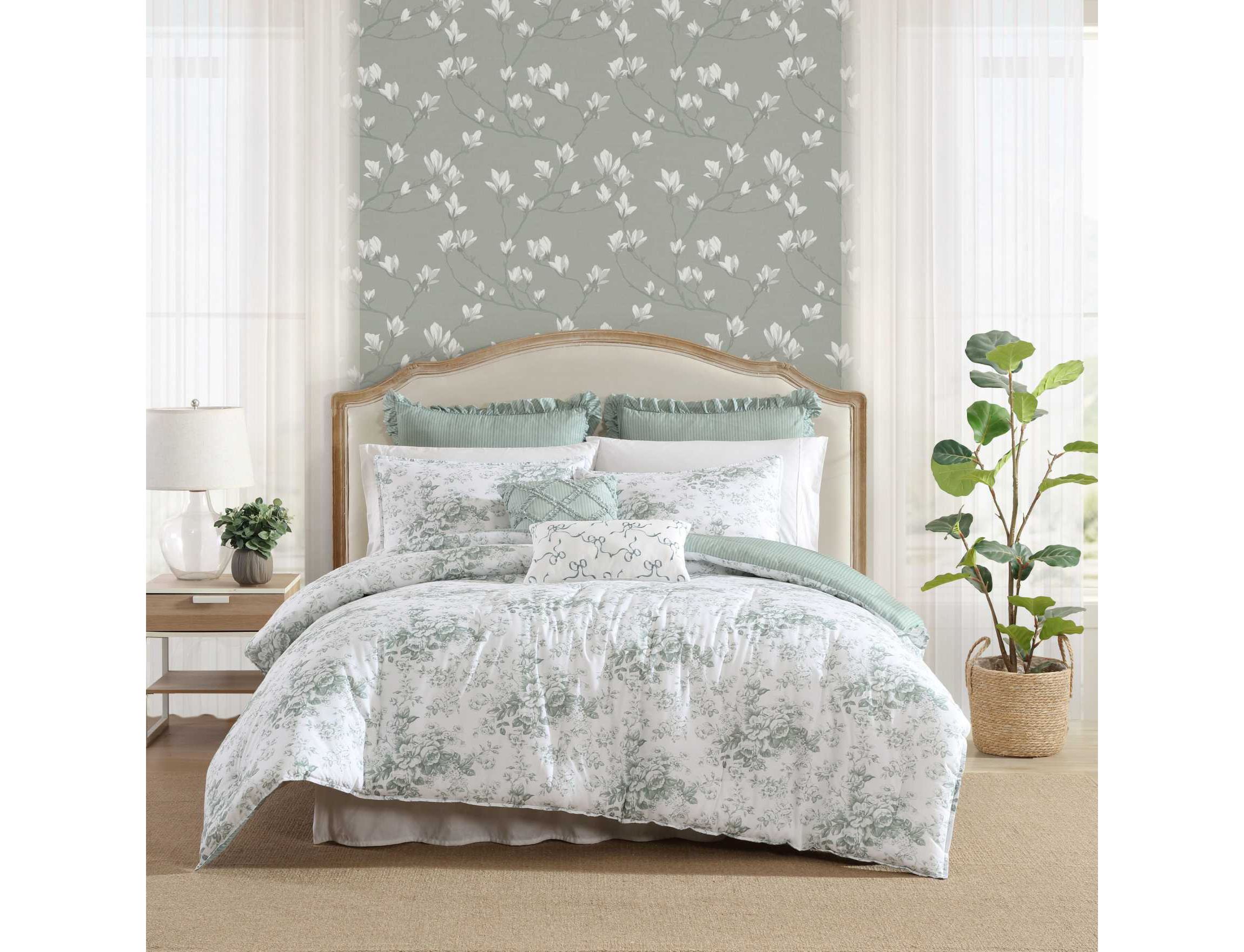 Toile Delight Cotton Comforter Sham Bonus Set