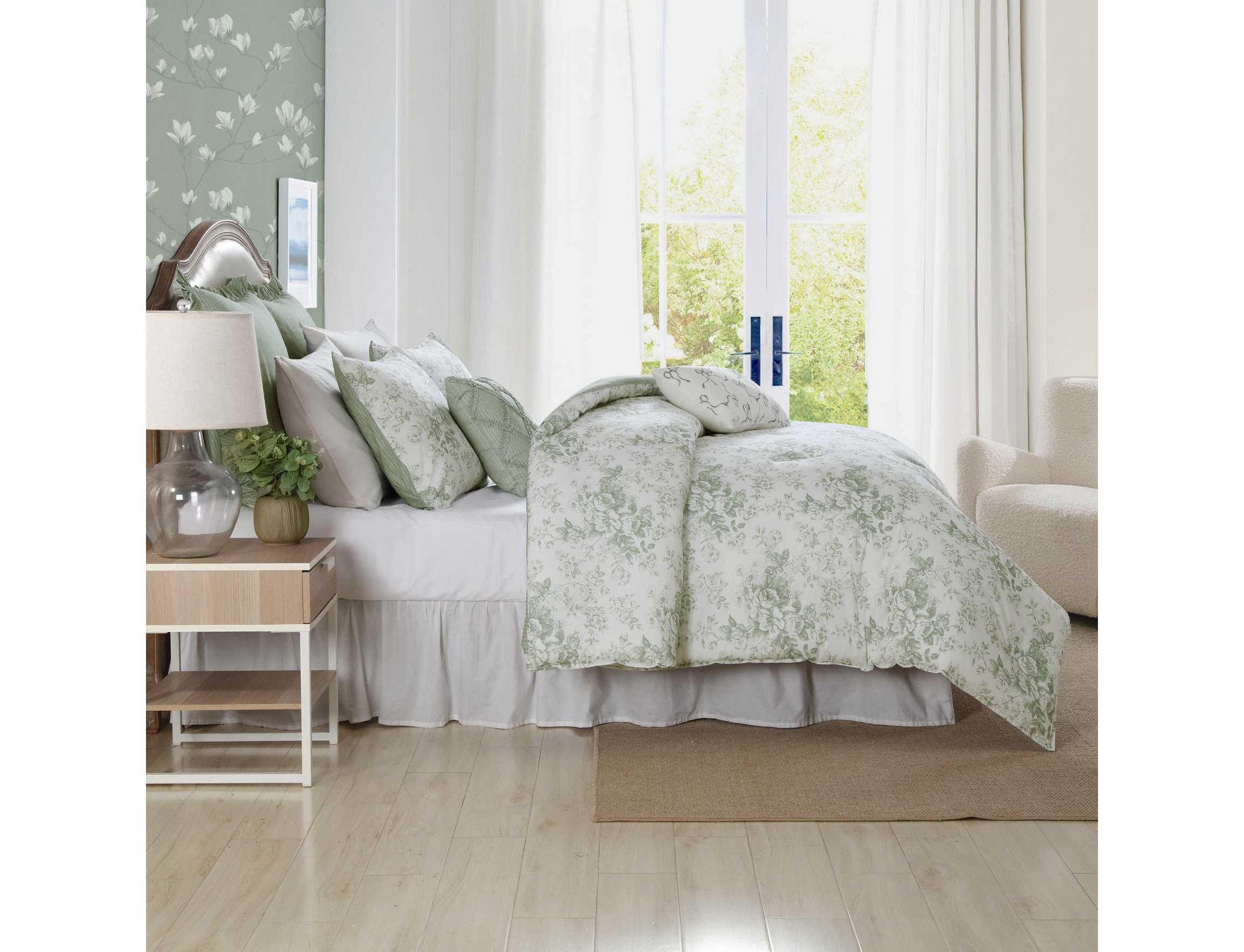 Toile Delight Cotton Comforter Sham Bonus Set