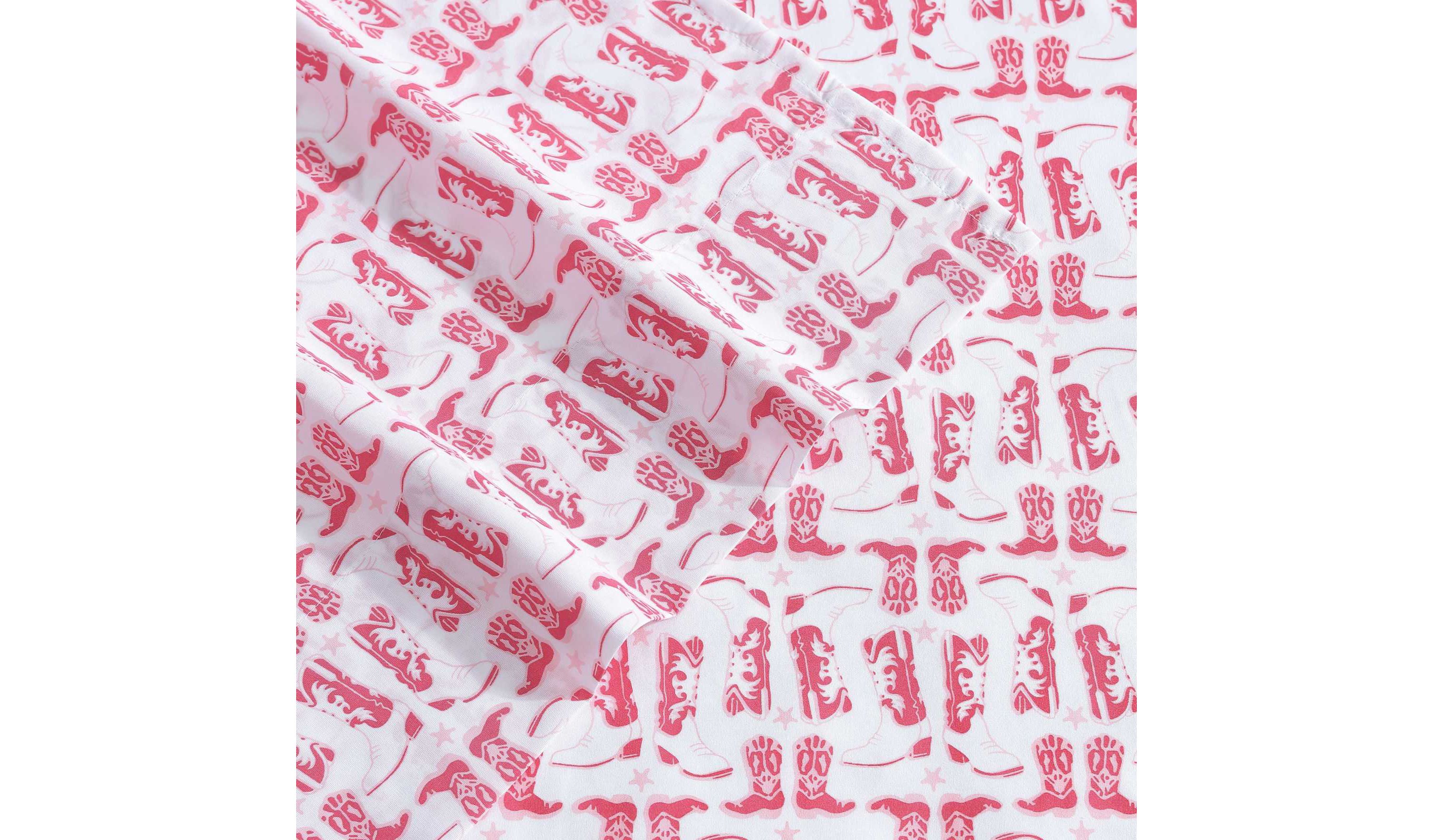 Knockin Boots Microfiber Sheet Set