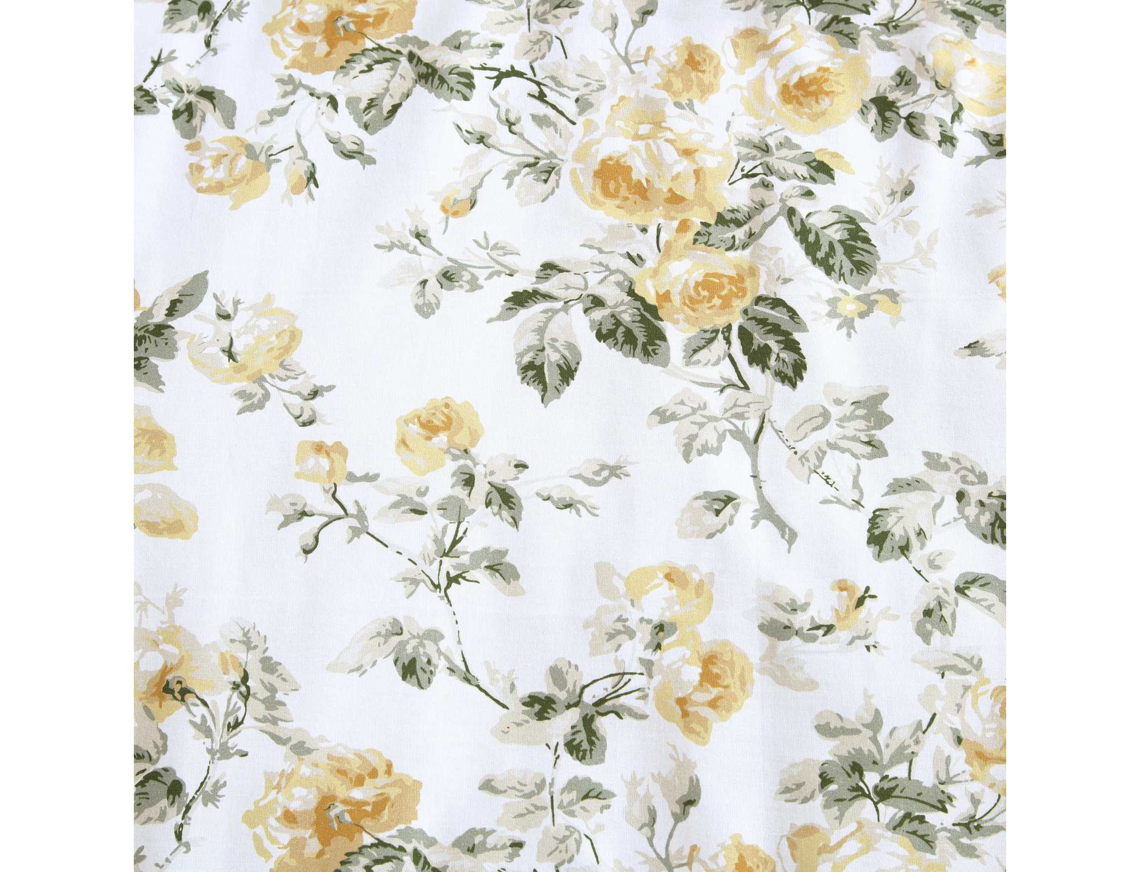 Roses Cotton Comforter Sham Bonus Set