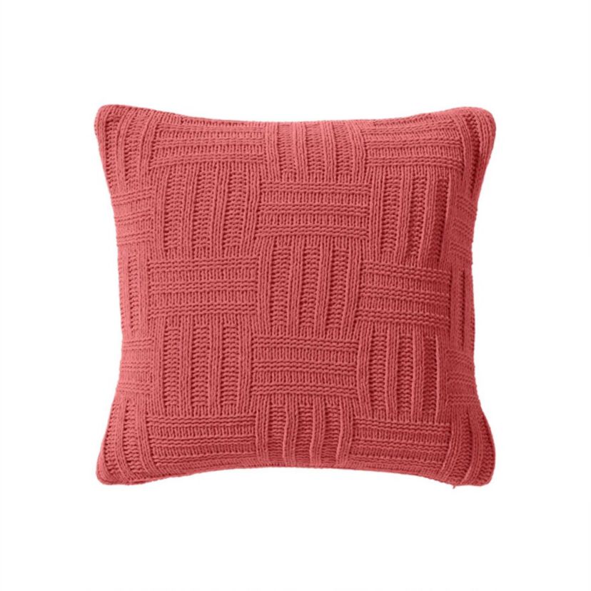 Chain Basket Microfiber Decorative Pillow