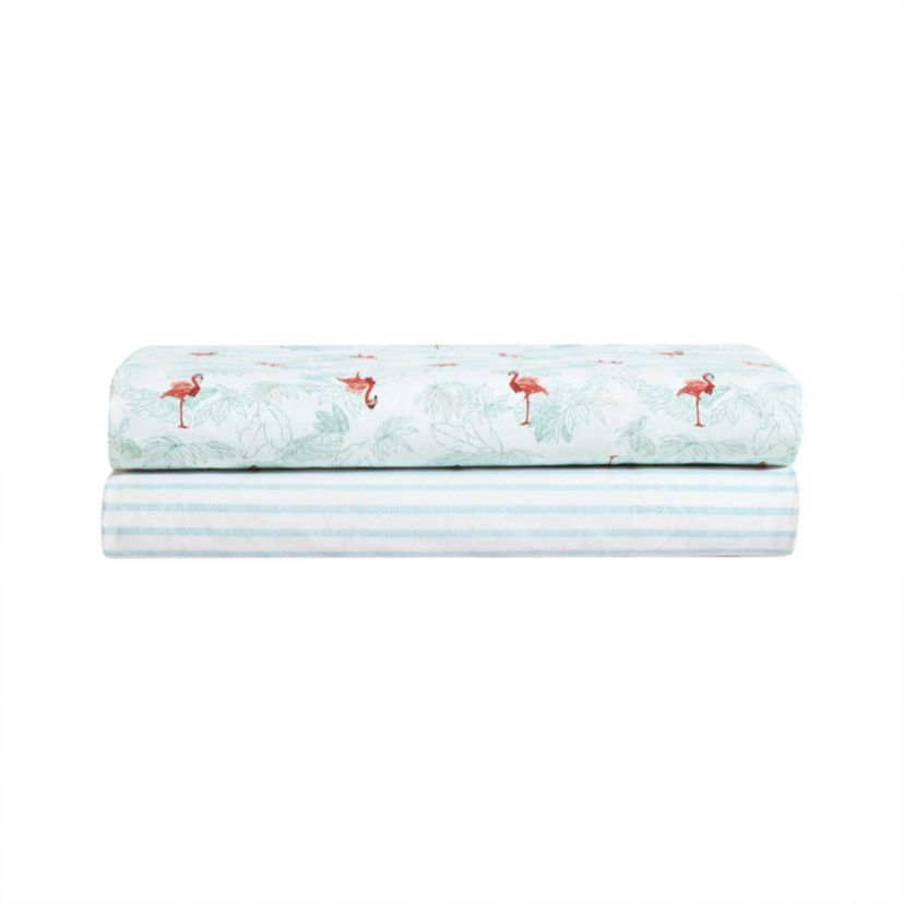 Cool Beach Stripe Cotton Sheet Set