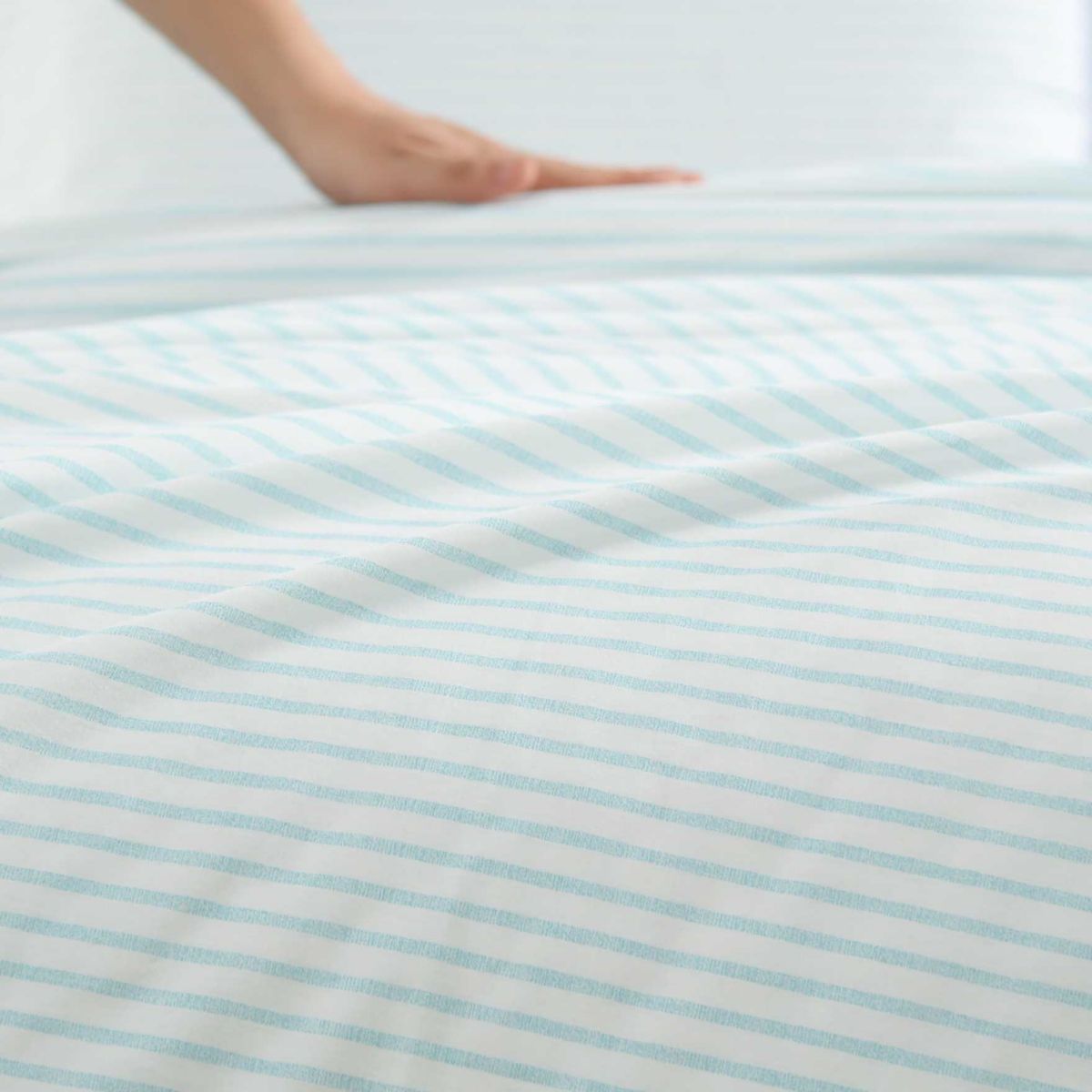 Cool Beach Stripe Cotton Sheet Set