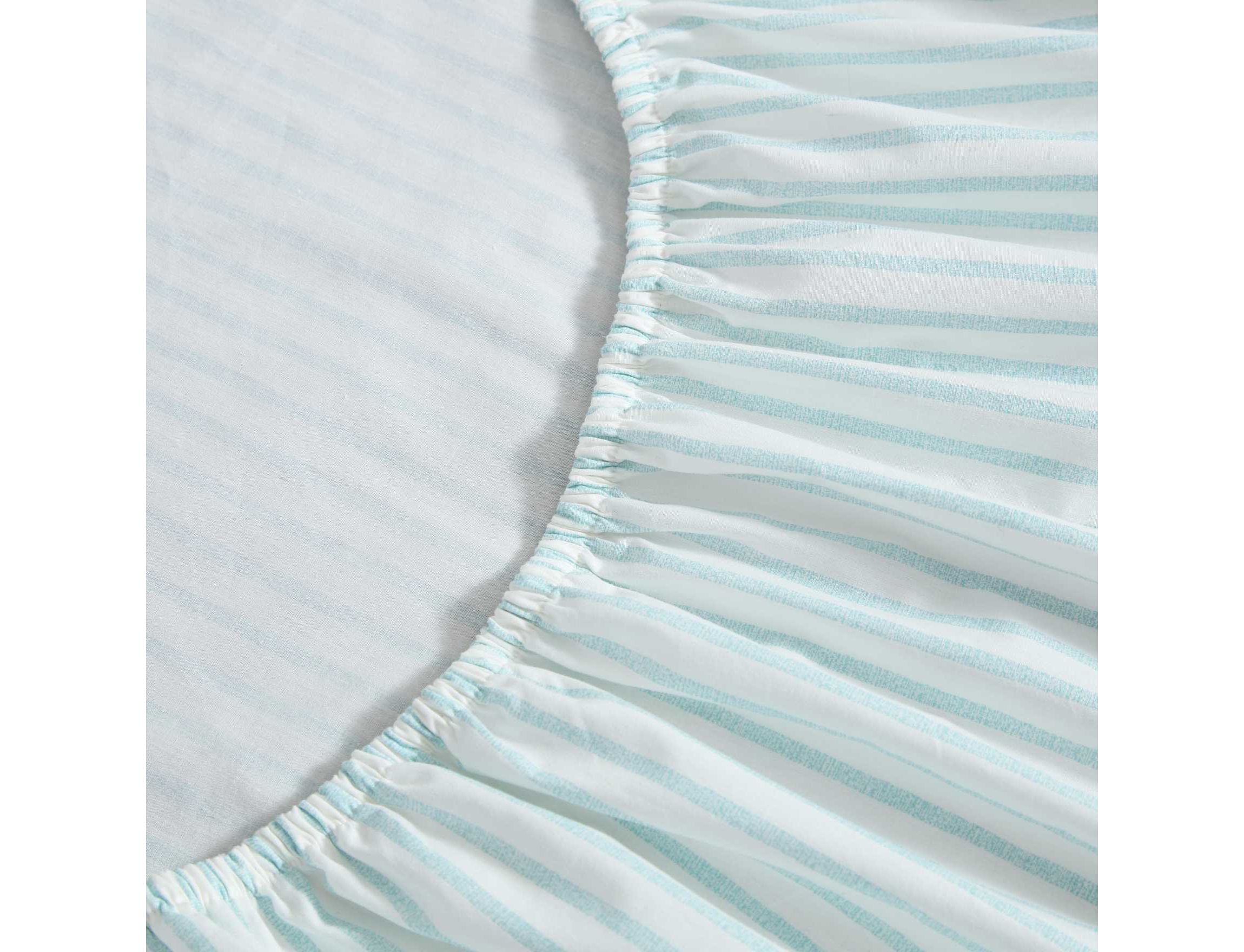 Cool Beach Stripe Cotton Sheet Set