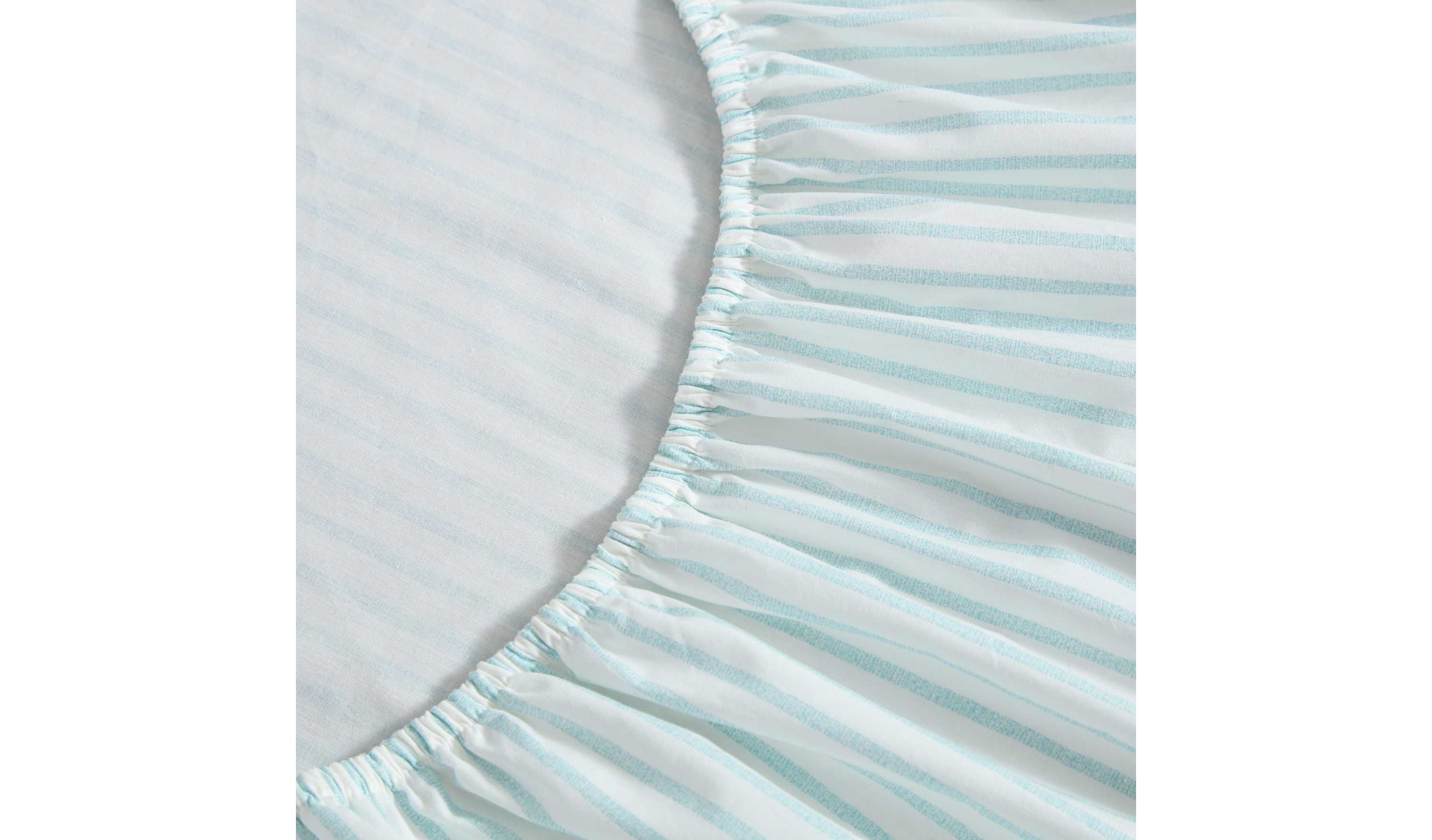 Cool Beach Stripe Cotton Sheet Set